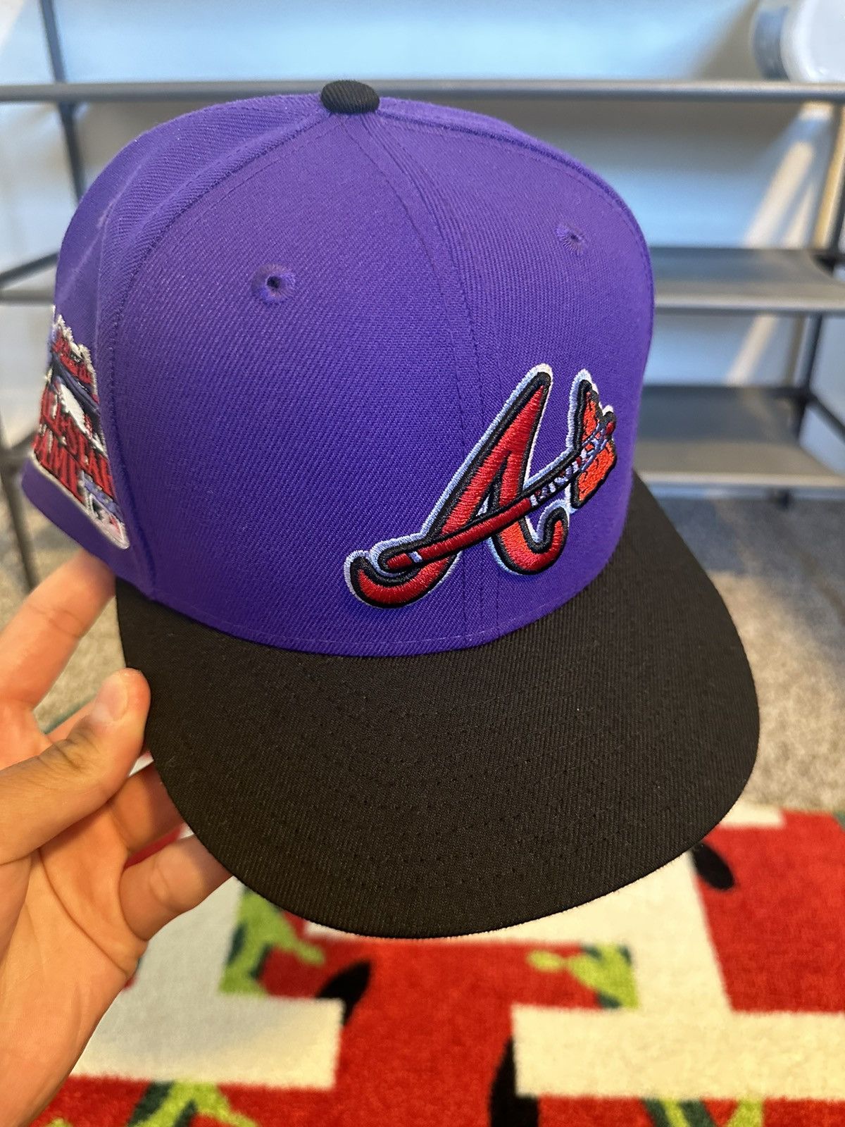 New Era Atlanta Braves Ocean Drive 150th Anniversary Patch Hat