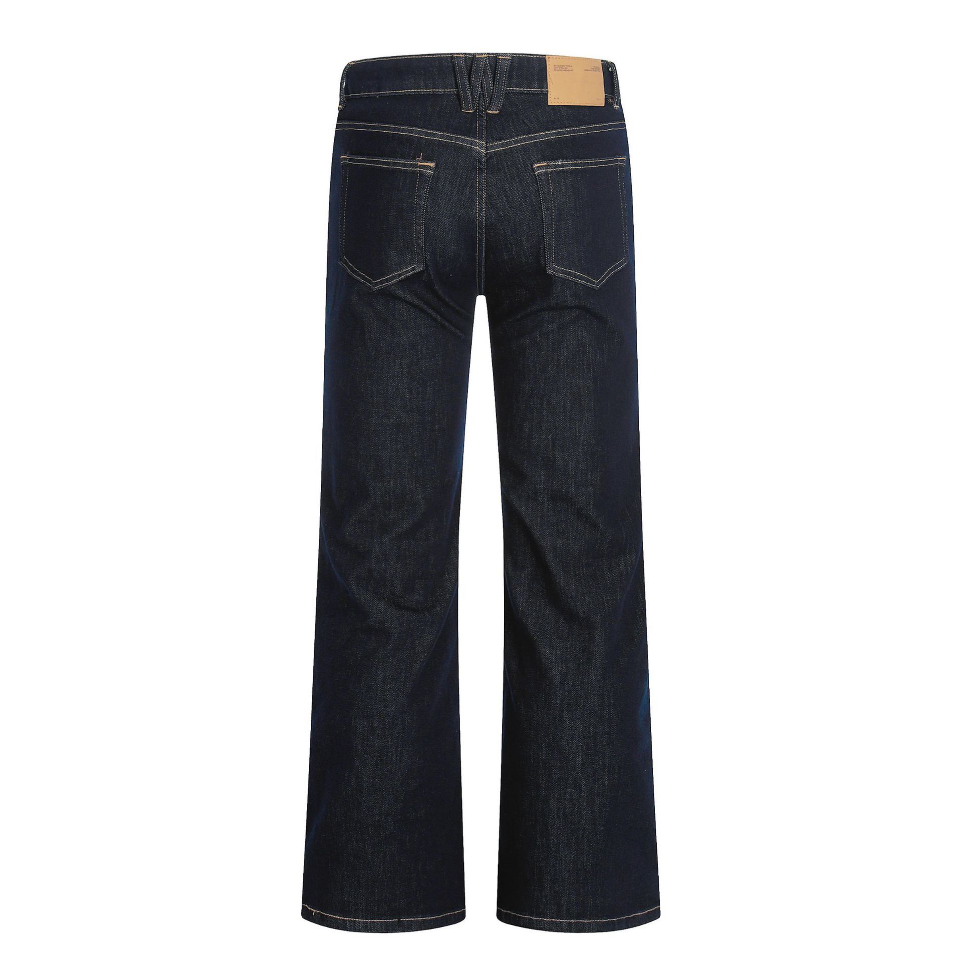 Jean American men's blue loose straight casual retro jeans Size US 32 / EU 48 - 2 Thumbnail