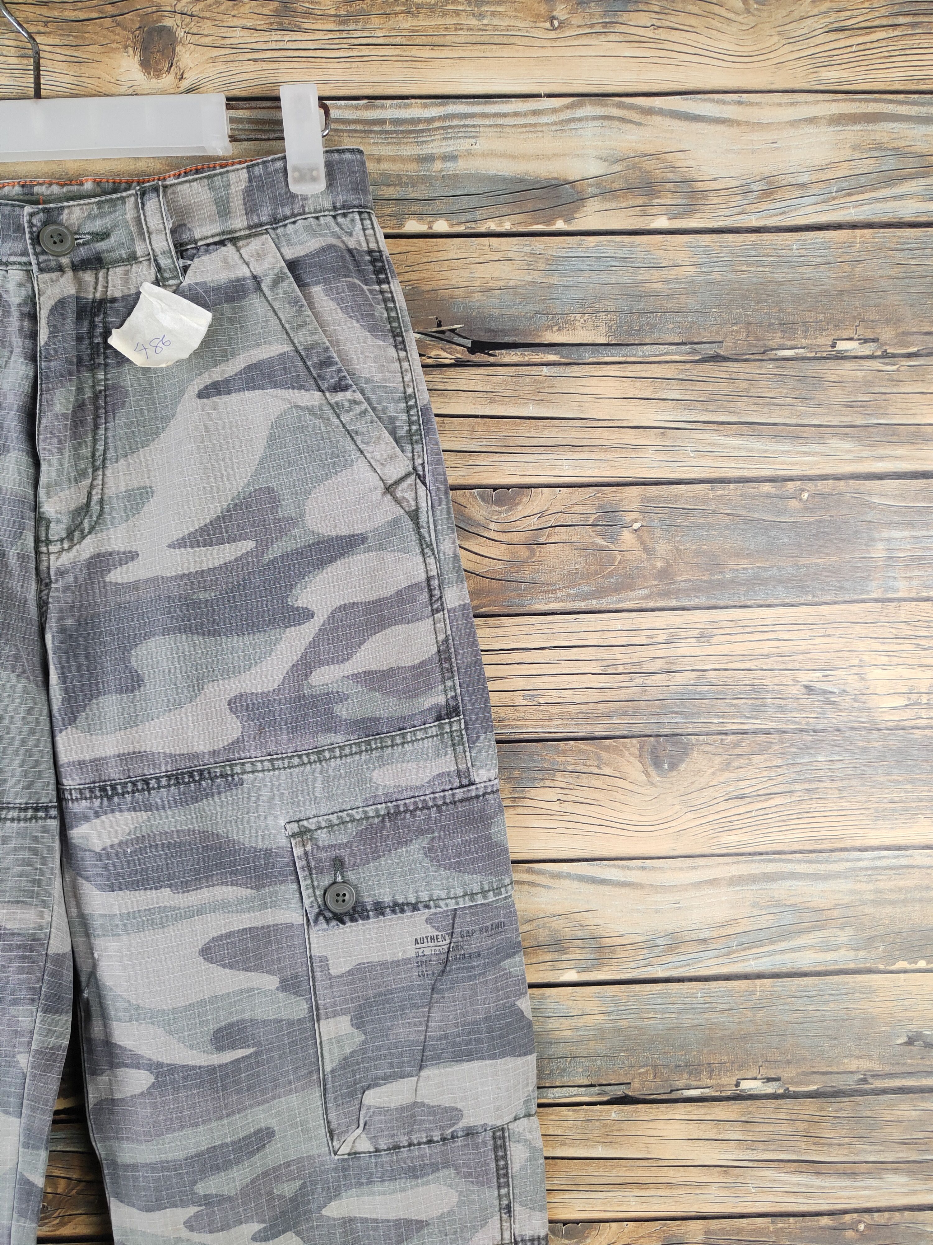 Gap DL Gap Kid Camouflage Multipocket Tactical Cargo Pants #486 Size 26" / US 2 / IT 38 - 5 Thumbnail