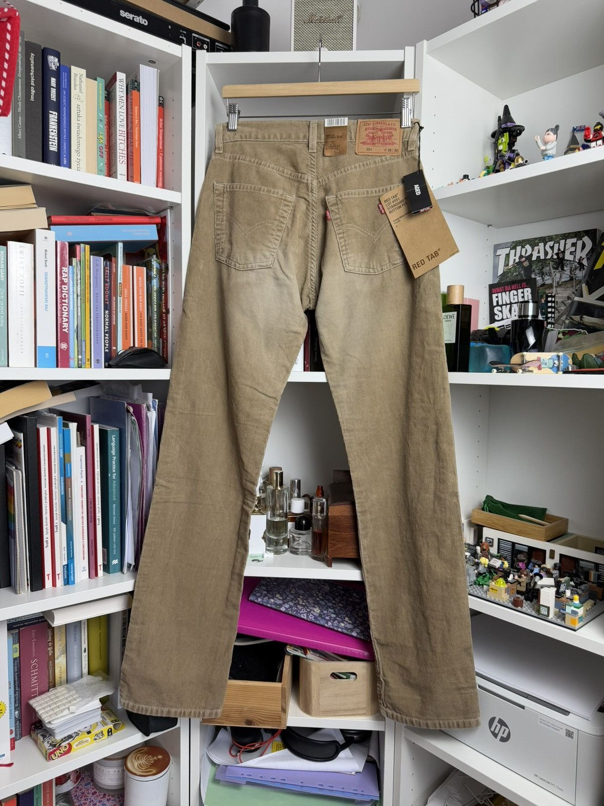 Cowboy Equipment × Designer × Levi's Levi’s 551 aged corduroy pants 30x32 casual cowboy 90s 00s Size US 30 / EU 46 - 1 Thumbnail