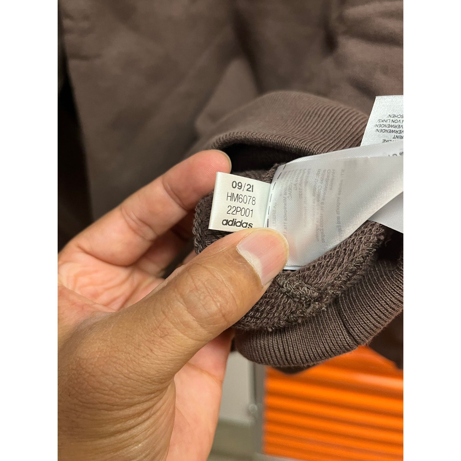 Adidas adidas x Humanrace - Brown Tonal Logo Sweater/ s / NWT Size US S / EU 44-46 / 1 - 6 Thumbnail