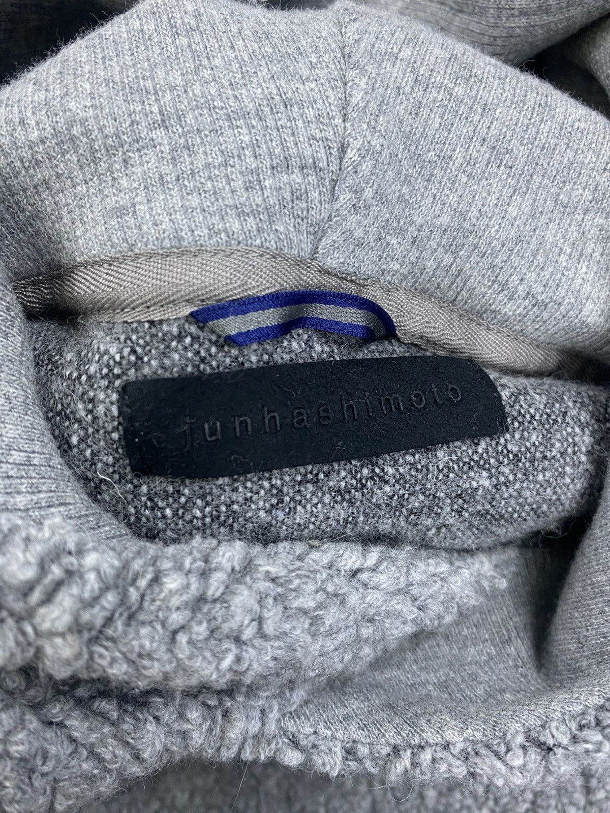 junhashimoto 🔥Vintage Junhashimoto Japan Baggy Plain Hoodie Size US L / EU 52-54 / 3 - 7 Thumbnail