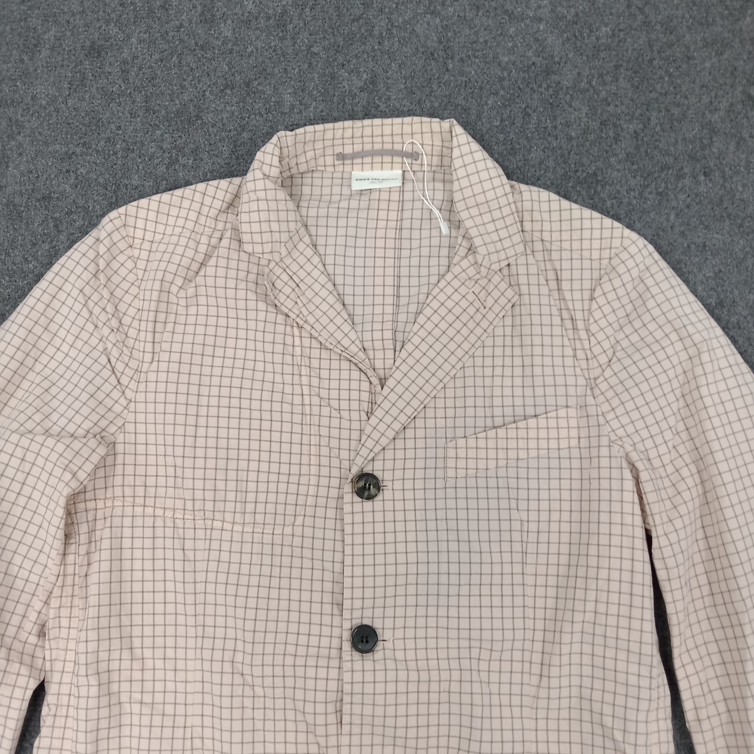 Dries Van Noten × Vintage Dries Van Noten Belgian Designer Blazer Size S / US 4 / IT 40 - 2 Thumbnail