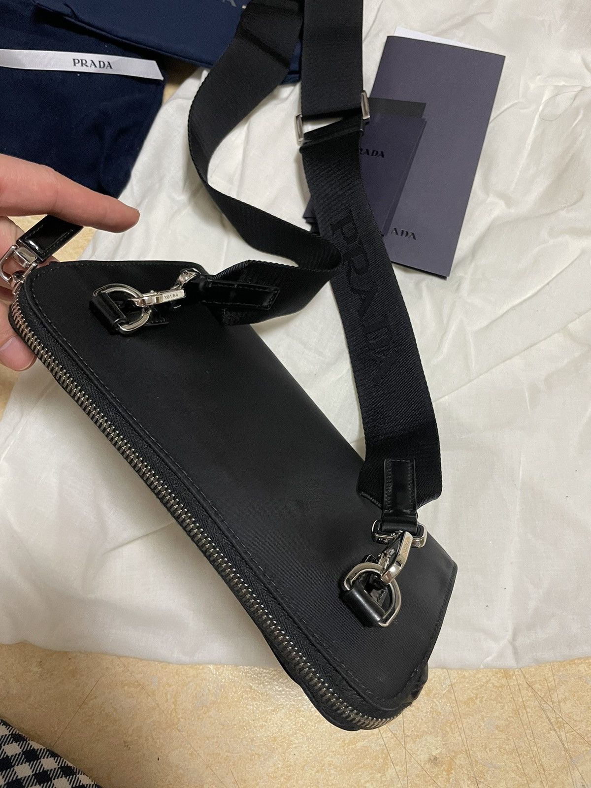Prada Prada Re-Nylon cross bag Size ONE SIZE - 12 Thumbnail