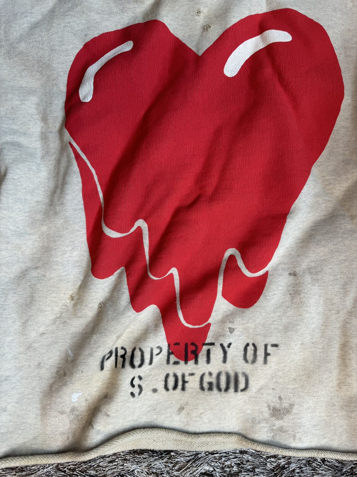 EMOTIONALLY UNAVAILABLE X SAINT MICHAEL HOODIE