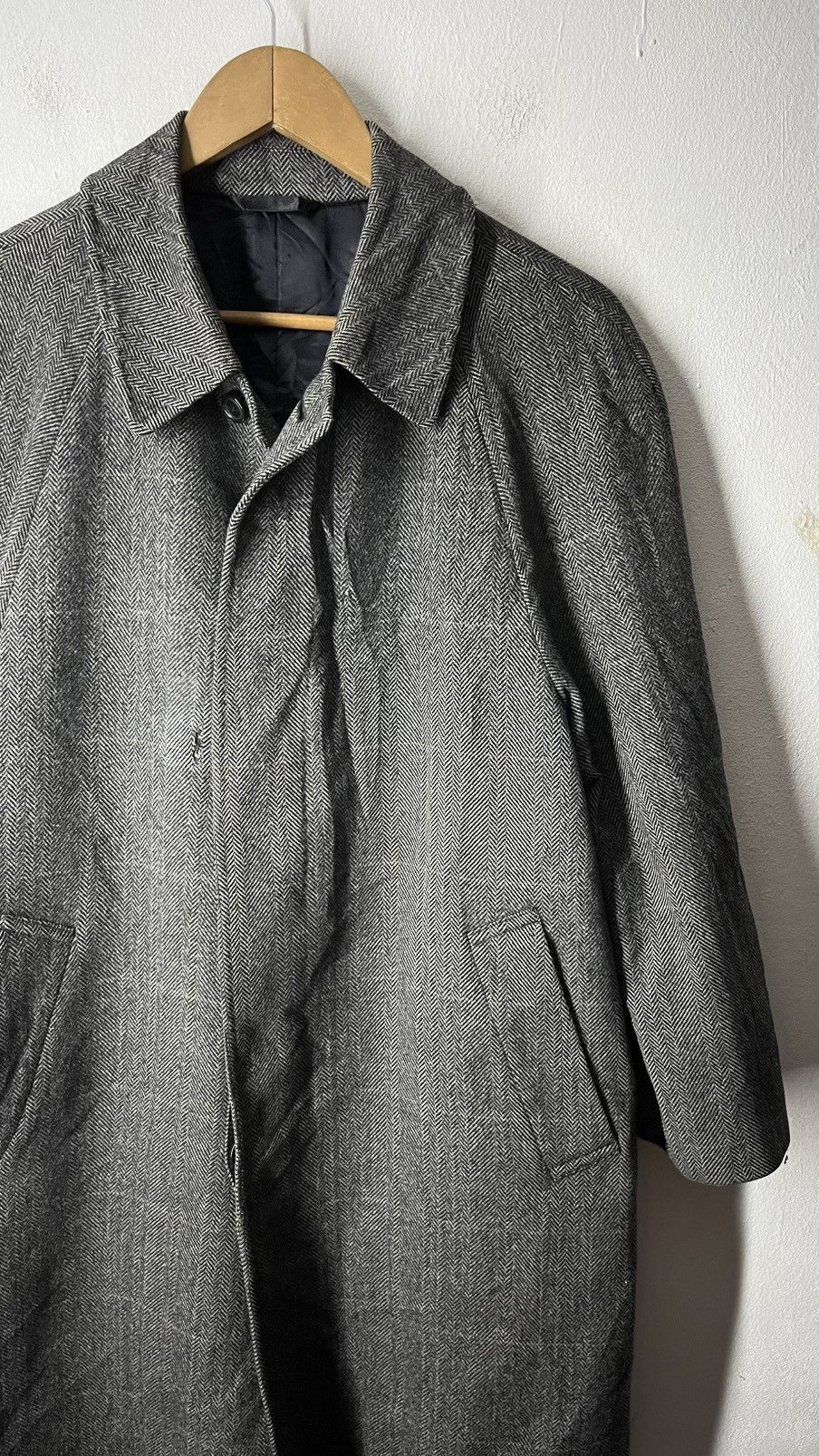 Hardy Amies HARDY AMIES CASHMERE LONG COAT WOOL PARKA JACKET Size US M / EU 48-50 / 2 - 2 Thumbnail