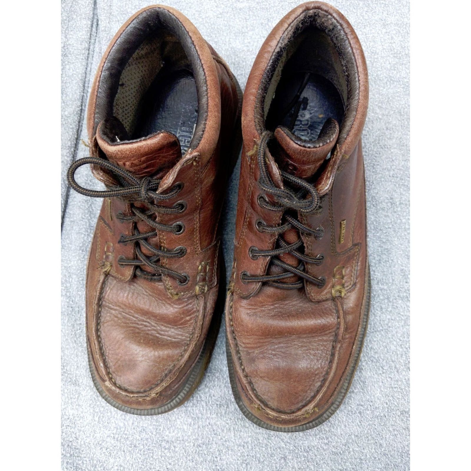 Vintage ROCKY Boots Chukka Gore-Tex Mens 11 M Leather Brown Ankle 1211 Shirt Size US 11 / EU 44 - 2 Thumbnail