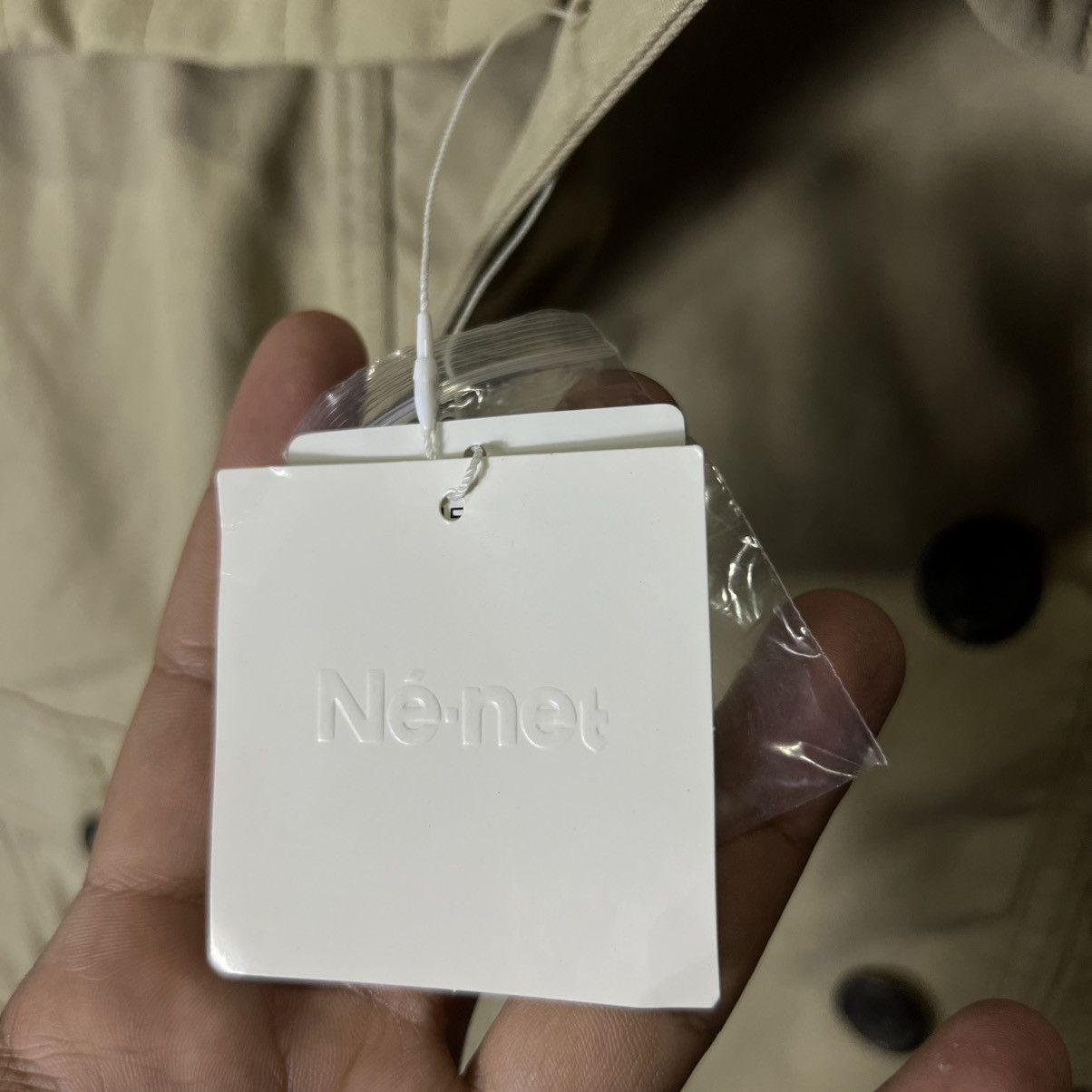 Ne-Net Issey Miyake Ne-net - Summer 2015 - Double Breasted Peacoat Size S / US 4 / IT 40 - 6 Thumbnail