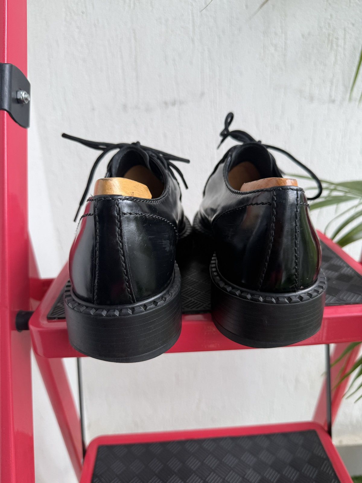 Prada brush leather loafers Size US 7 / EU 40 - 14 Thumbnail