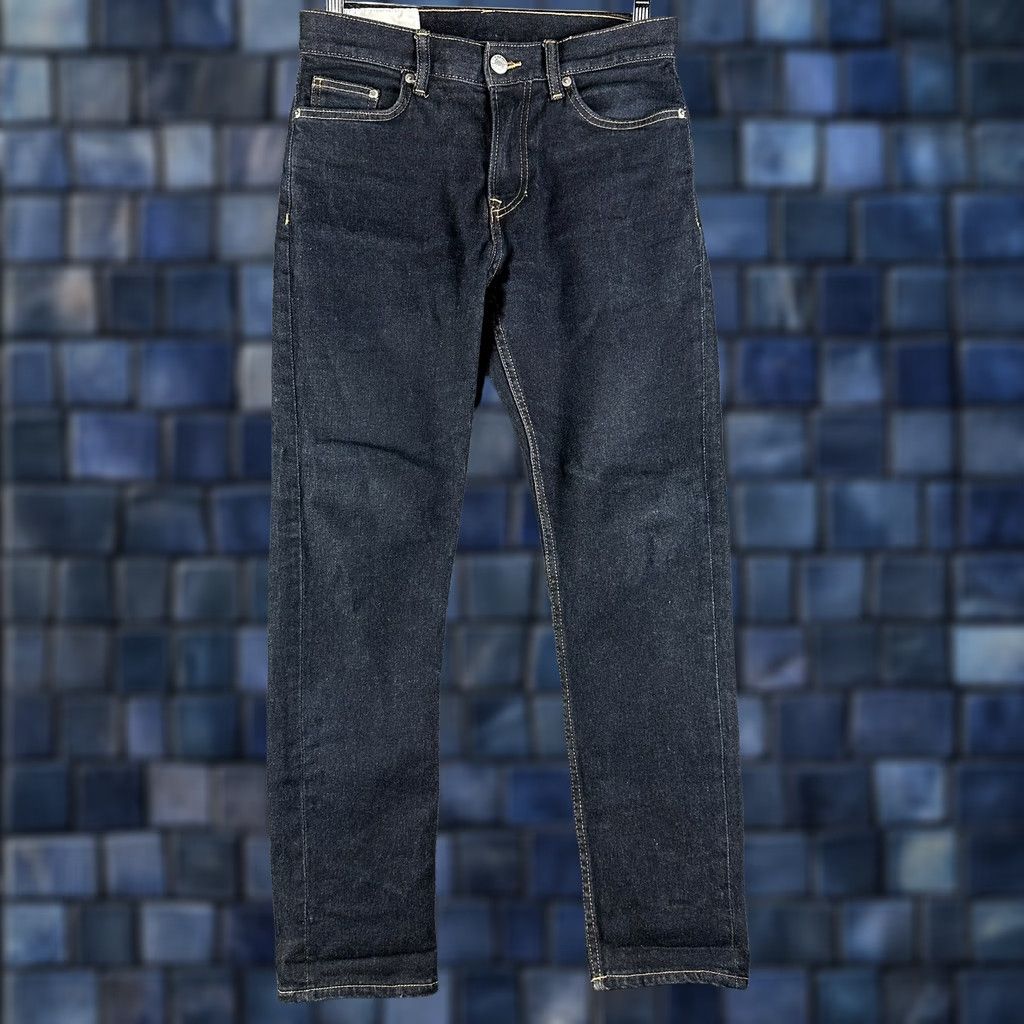 H&M H&M Denim Jeans Slim Dark Wash 30 Mens Cotton Stretch 5-Pocket Zipper Fly Jeans Size US 30 / EU 46 - 1 Thumbnail