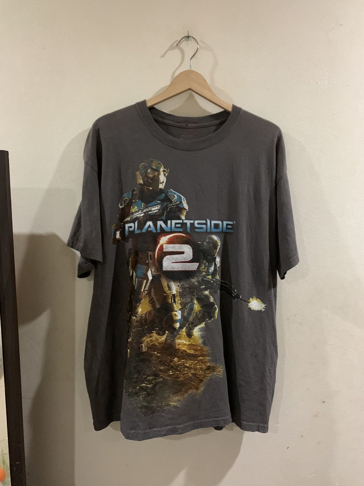 Optic Gaming Vintage Y2K Planetside 2 By Intel Games T Shirt Size US XL / EU 56 / 4 - 1 Thumbnail