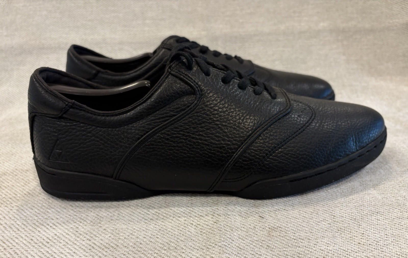 Huf HUF Dylan Rieder Black Pebbled Leather Skate Shoes 11.5 Size US 11.5 / EU 44-45 - 6 Thumbnail
