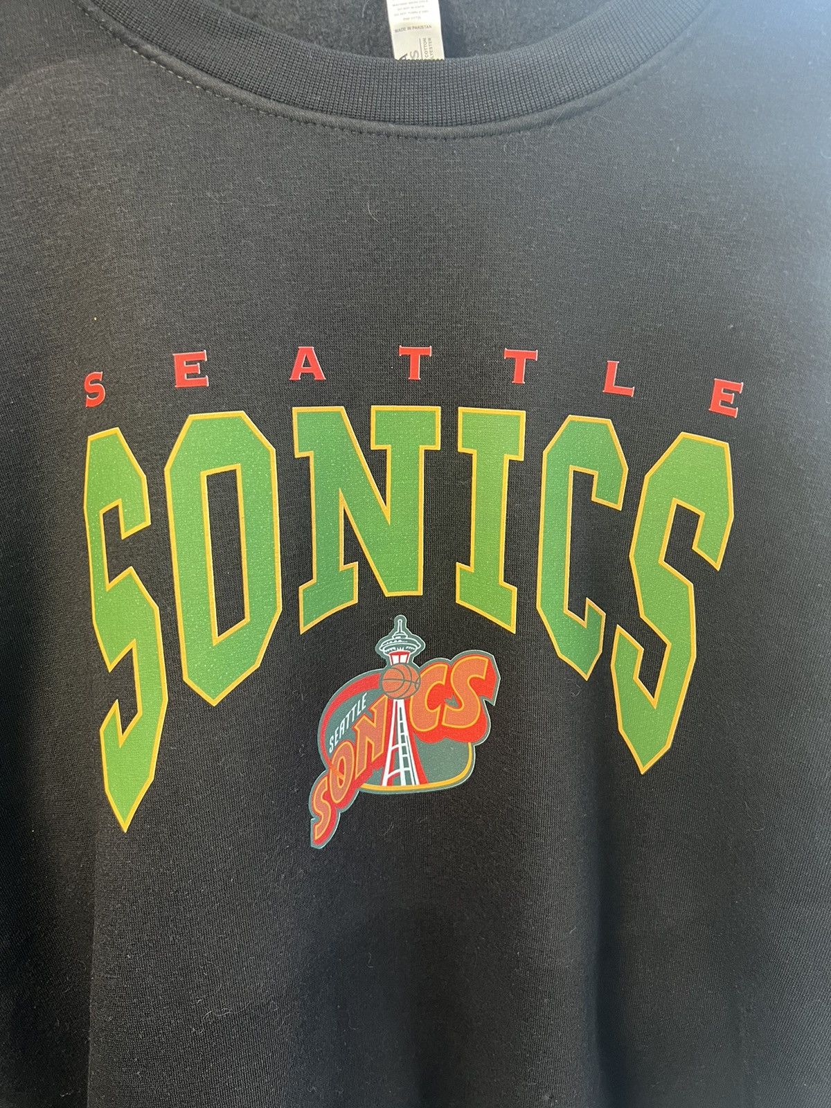 Vintage Vintage 1996 Seattle SuperSonics NBA crewneck sweatshirt Size US M / EU 48-50 / 2 - 4 Thumbnail