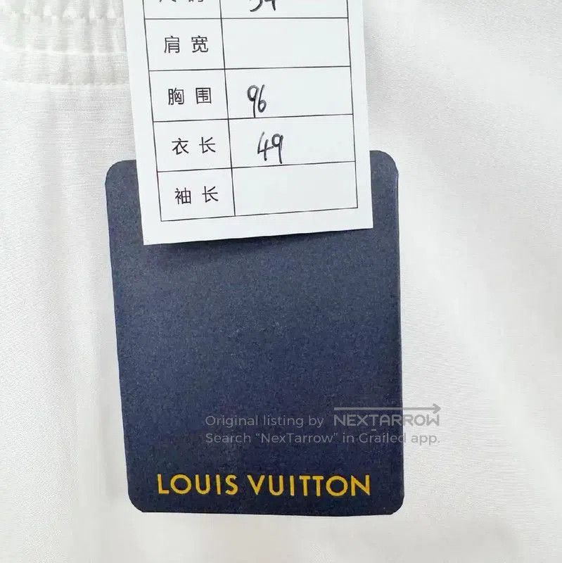 Louis Vuitton Louis Vuitton Women's White Summer Short Sleeve Shirt . Size XS / US 0-2 / IT 36-38 - 3 Thumbnail