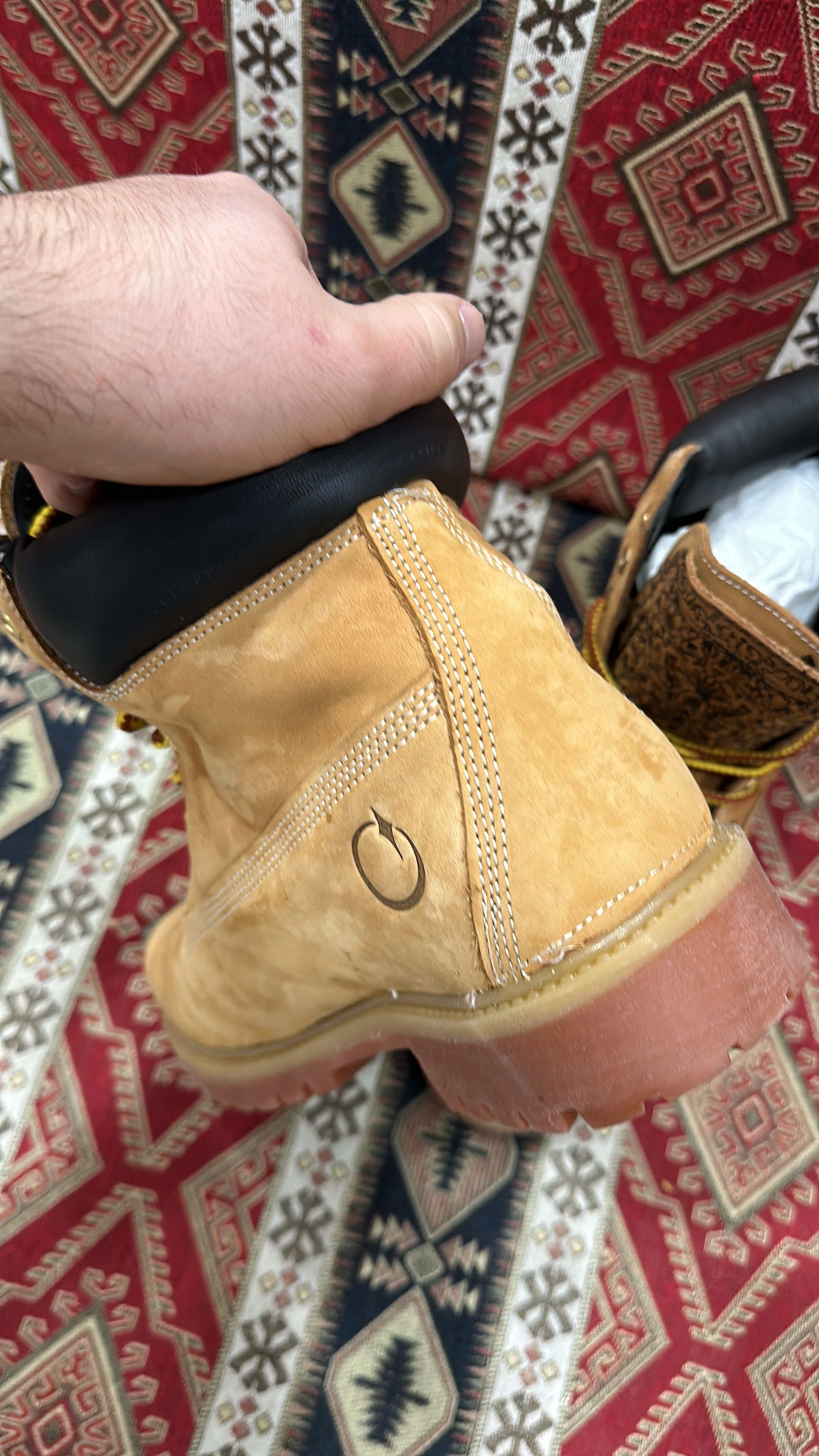 Derschutze Derschütze "yasmin v3" Boots Size 45 Timberland Style Size US 11 / EU 44 - 11 Thumbnail