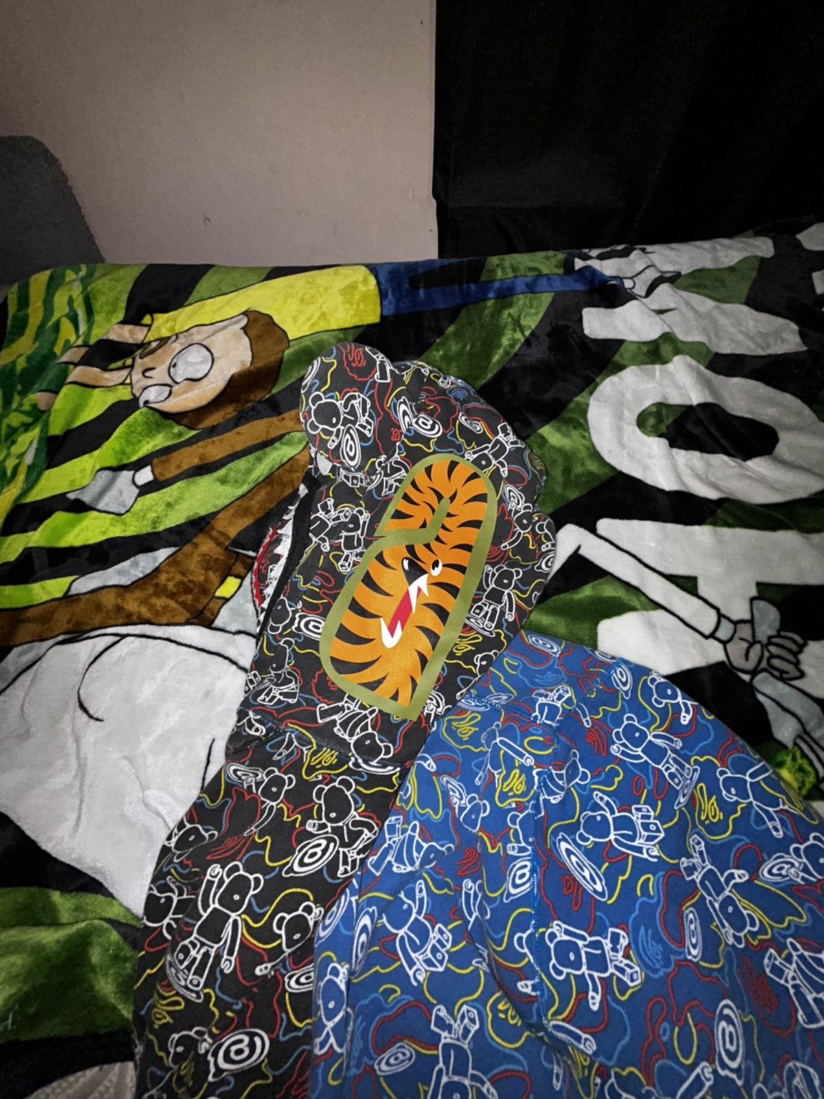 Bape × Medicom Toy Bape X Medicom Toy Bearbrick Camo Bear Shark Half Full Zip U Size US XL / EU 56 / 4 - 10 Thumbnail