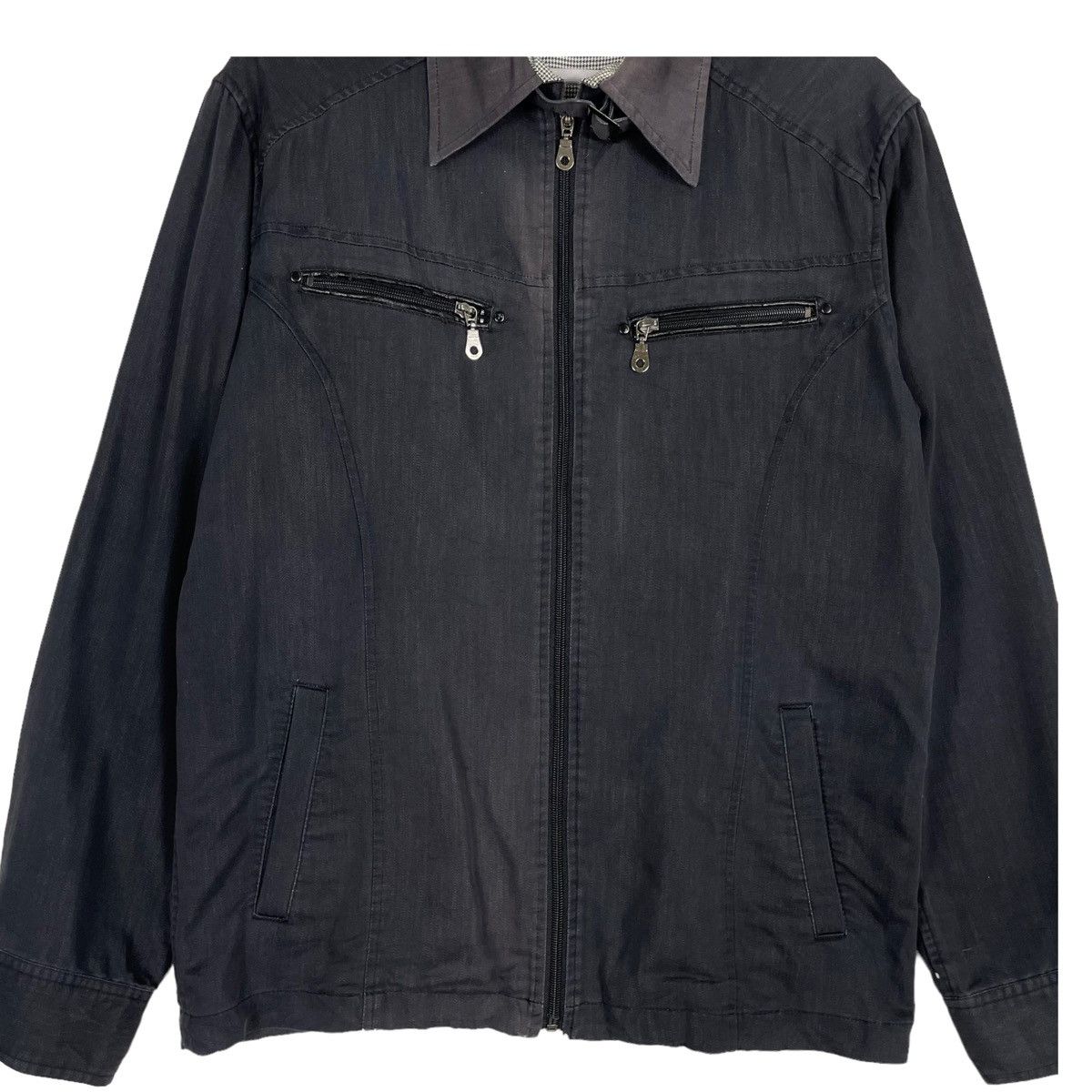 Japanese Brand × The Workers Club 💥COMMONTAGE WORKER SUNFADED ZIPPER JACKET Size US L / EU 52-54 / 3 - 5 Thumbnail
