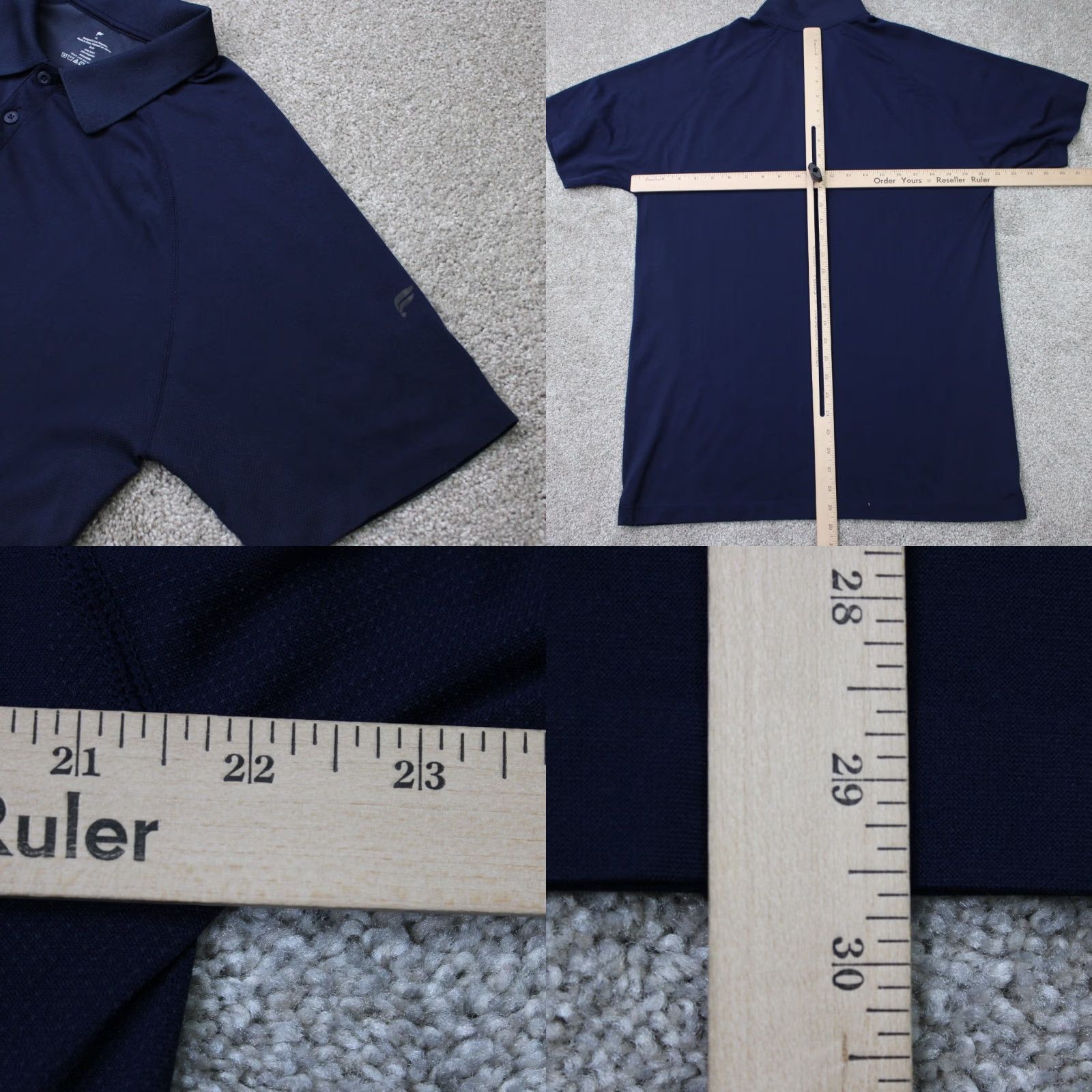 Fabletics Fabletics Polo Shirt Mens XL Blue Nylon/Polyester S/S Pullover Golf Athletic Polo Shirt Mens XL Blue Nylon/Polyester S/S Pullover Golf Size US XL / EU 56 / 4 - 8 Thumbnail