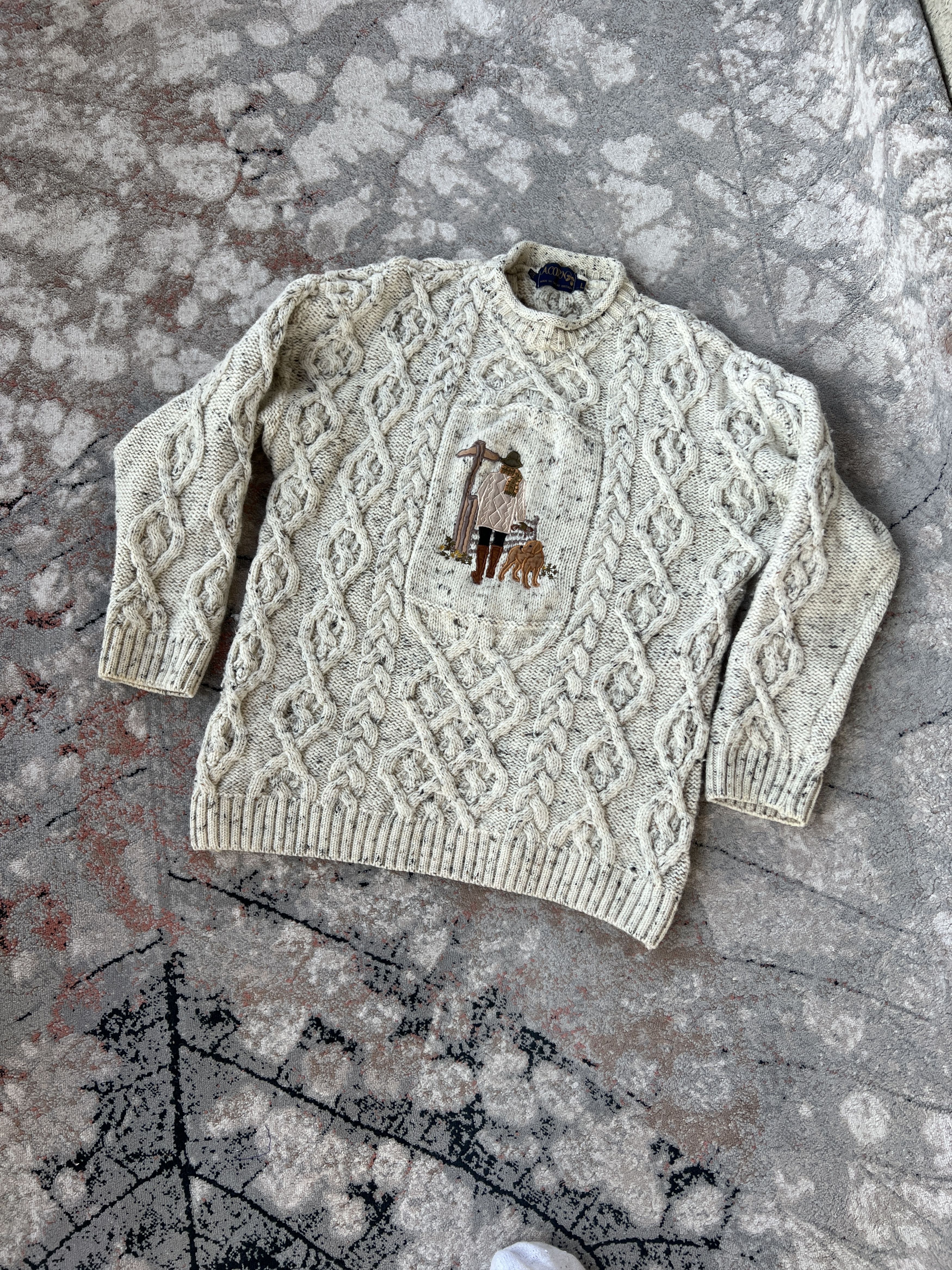 Vintage Acorn Vintage Wool Swetaer Size US L / EU 52-54 / 3 - 1 Thumbnail
