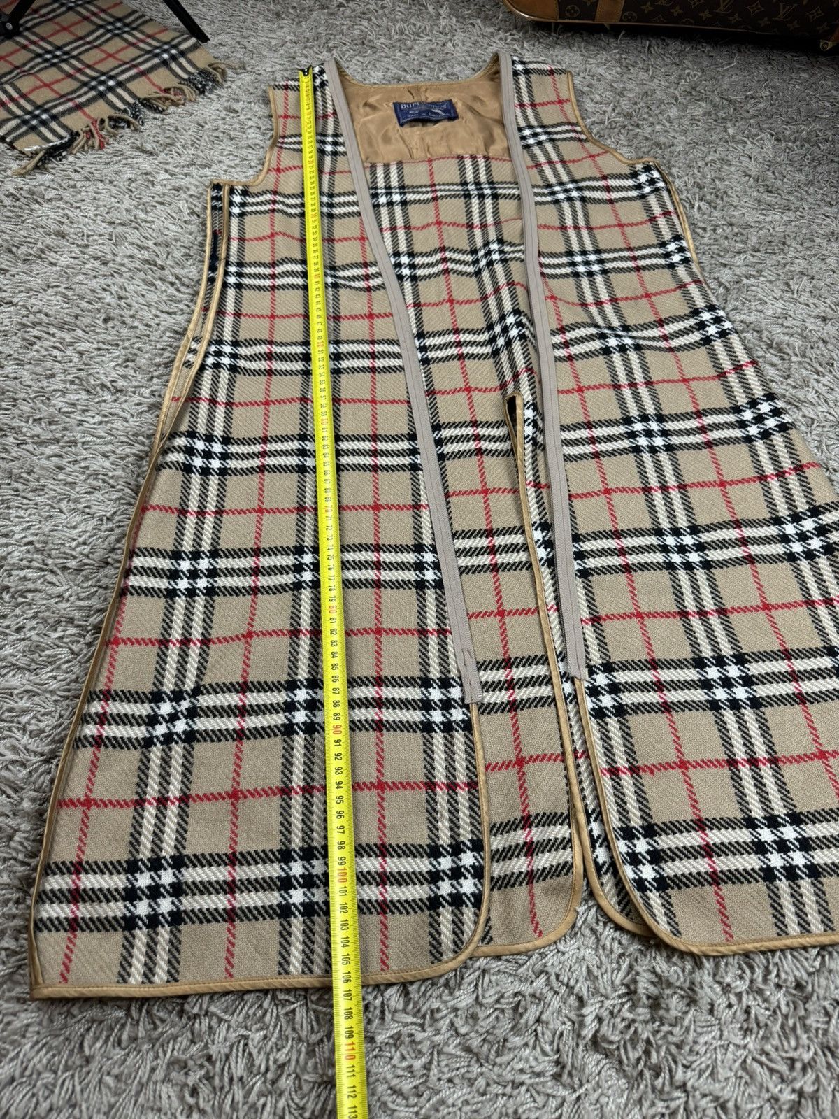 Burberry × Vintage Vintage vest Burberry original luxury streetwear item Size L / US 10 / IT 46 - 6 Thumbnail