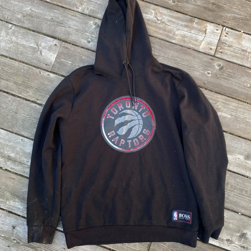 Hugo Boss Hugo Boss X NBA Basic Toronto Raptors Hoodie XL Black Size US XL / EU 56 / 4 - 4 Thumbnail