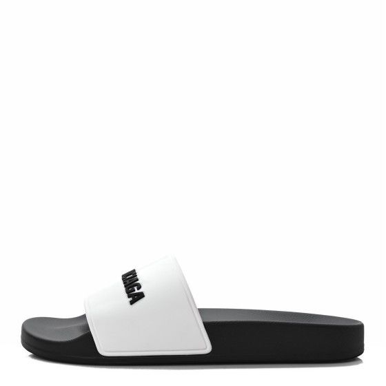 Balenciaga Balenciaga Men's Logo Mismatched Slide Sandal Size 8 Size US 8 / EU 41 - 4 Thumbnail