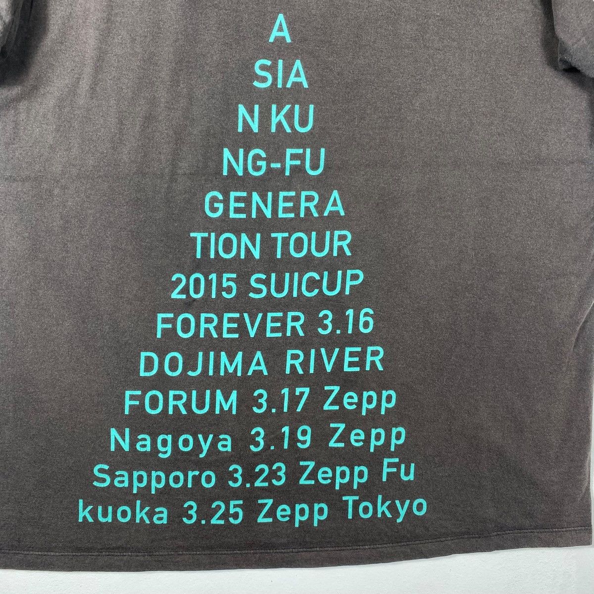 Band Tees Japanese Band Asian Kung-Fu Generation Sui Cup Forever Faded Size US L / EU 52-54 / 3 - 5 Thumbnail