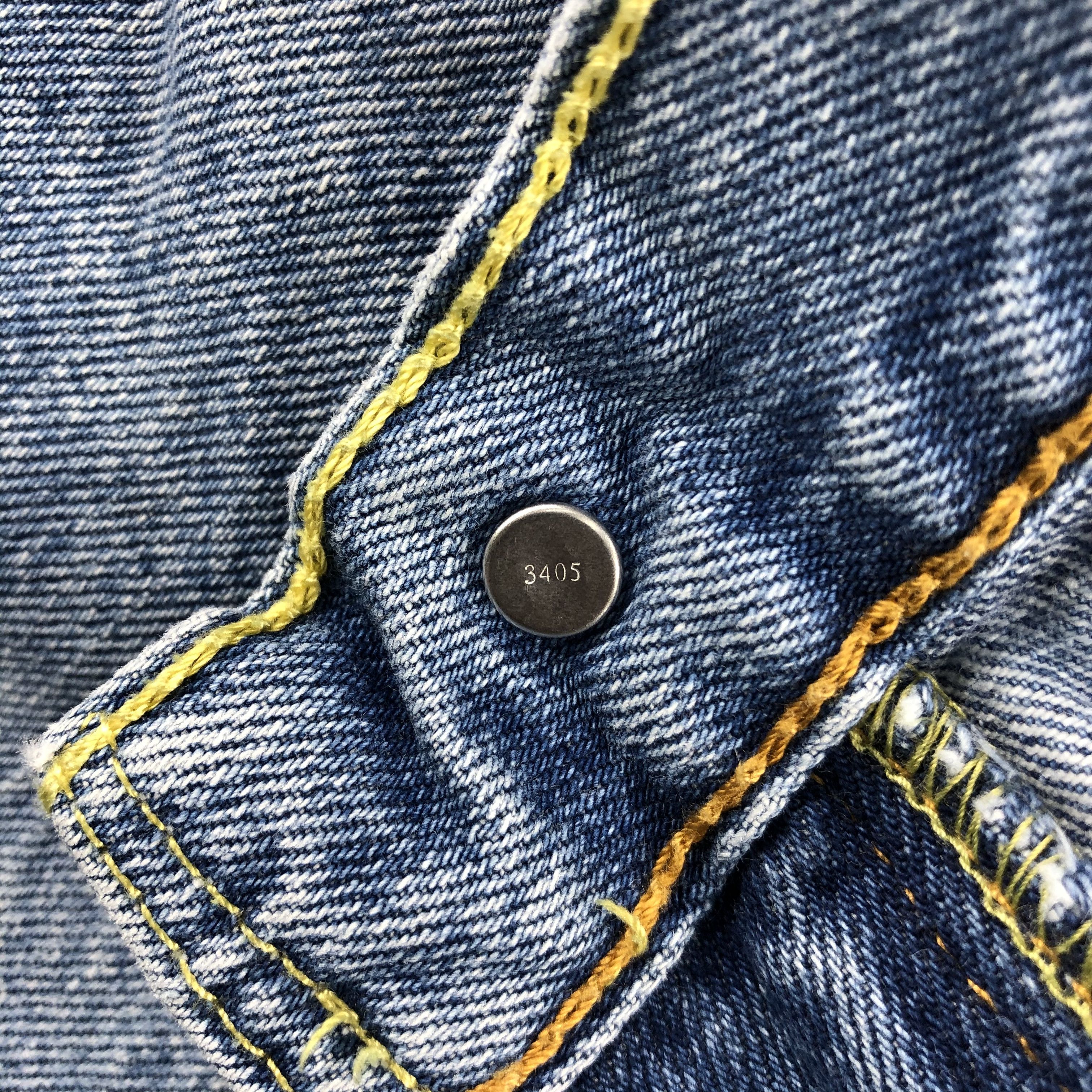 Levi's Vintage Blue Wash Levis 505 Jeans-J2141 Size US 37 - 10 Thumbnail