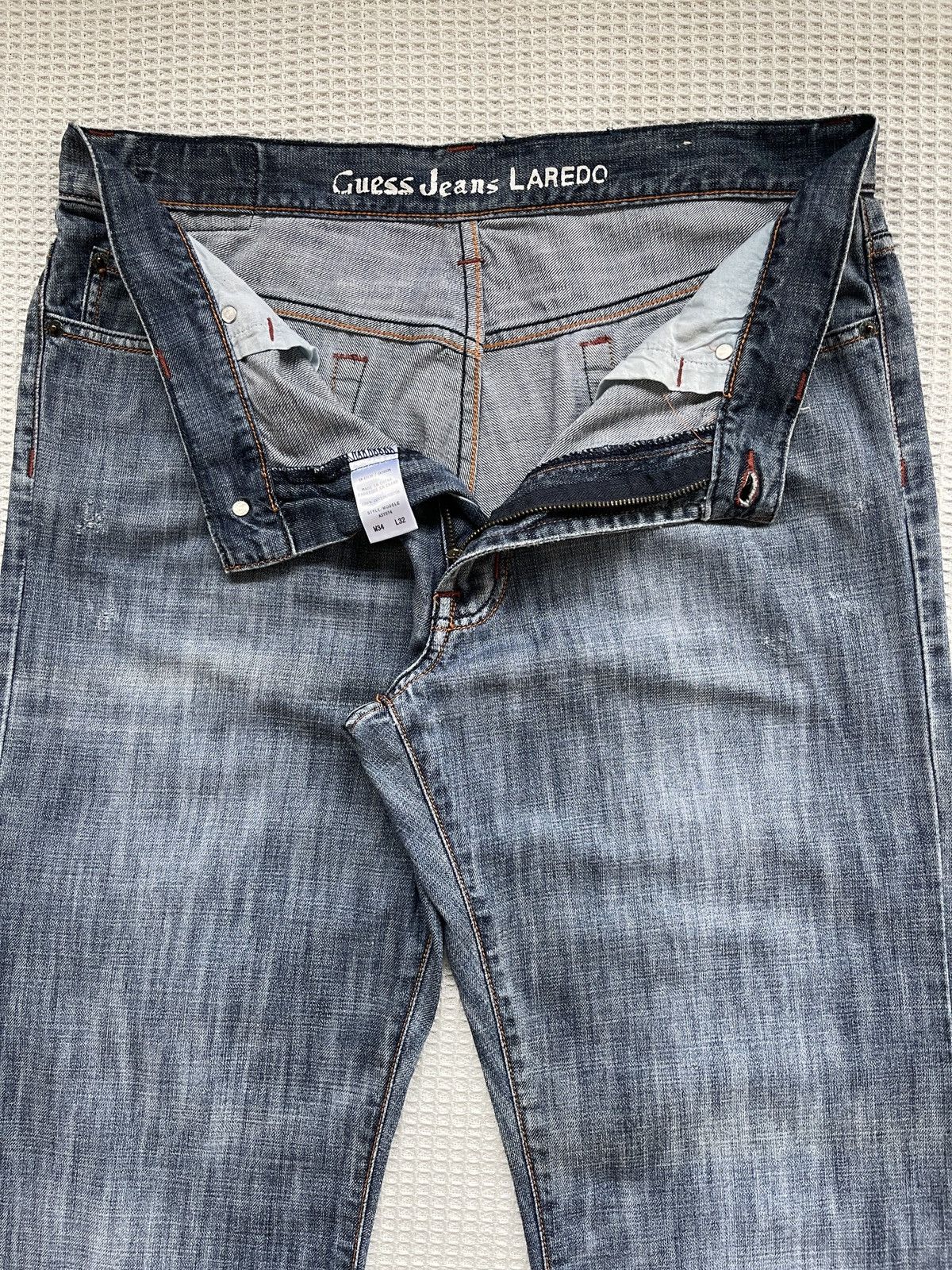 Guess Rare🔥Vintage GUESS Flared Bootcut Jeans Size US 36 / EU 52 - 4 Thumbnail