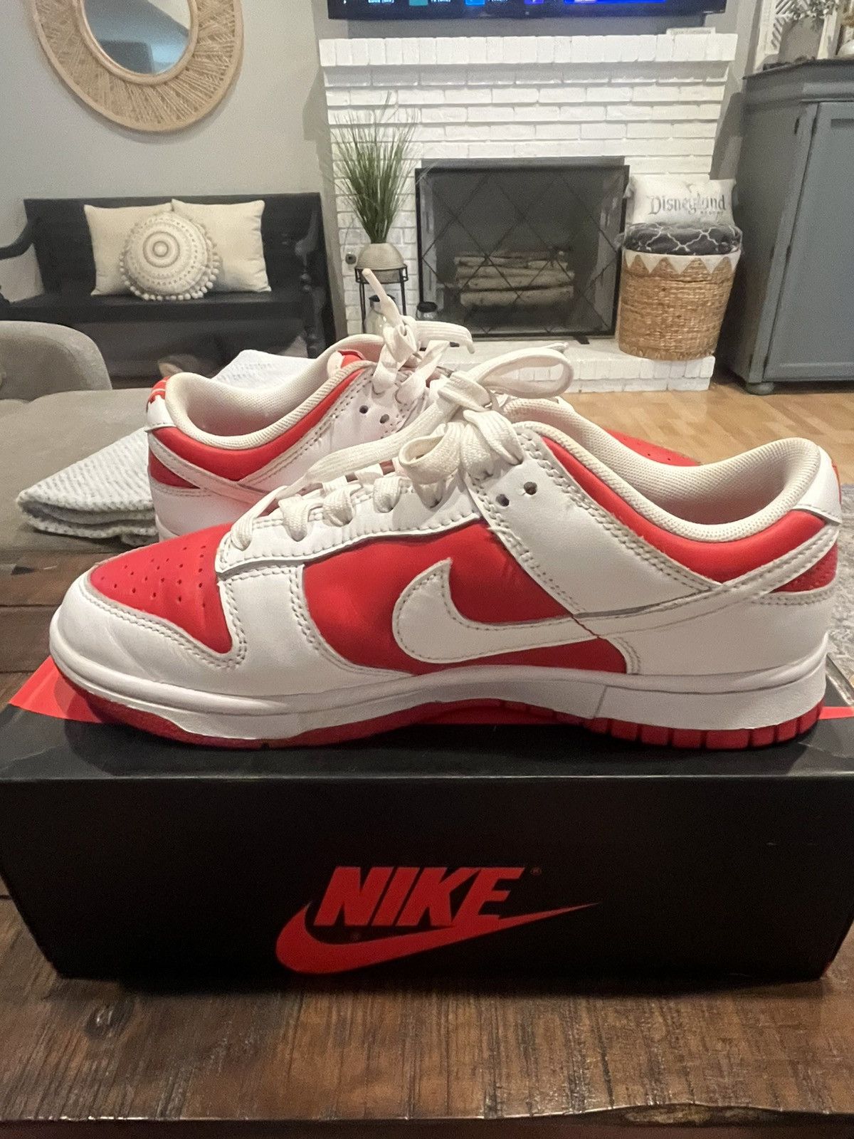 Nike Nike Dunk Low “Champioship Red” size 8 Size US 8 / EU 41 - 7 Thumbnail