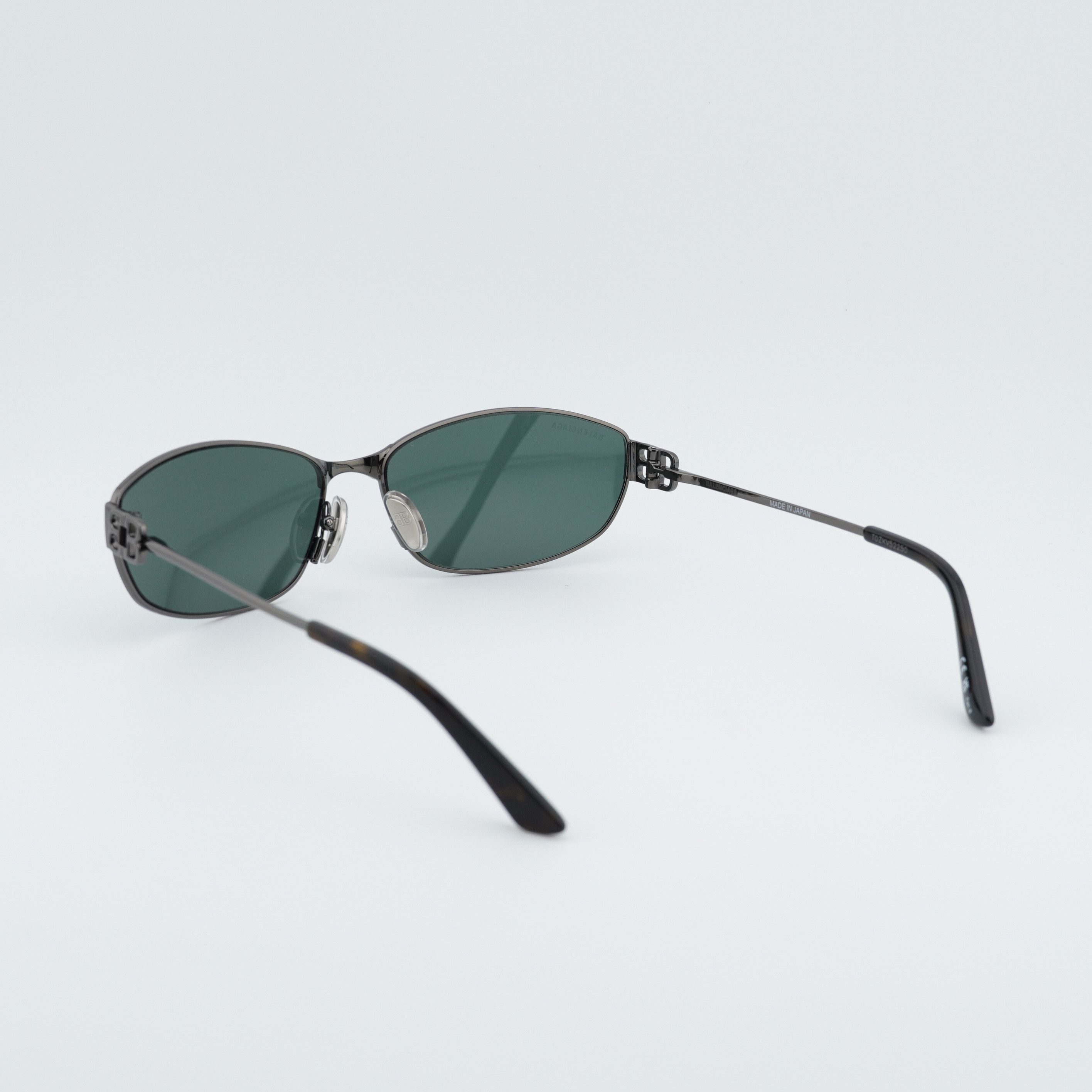 Balenciaga Balenciaga BB0336S 005 Unisex Sunglasses Grey Oval Frame Size ONE SIZE - 9 Thumbnail