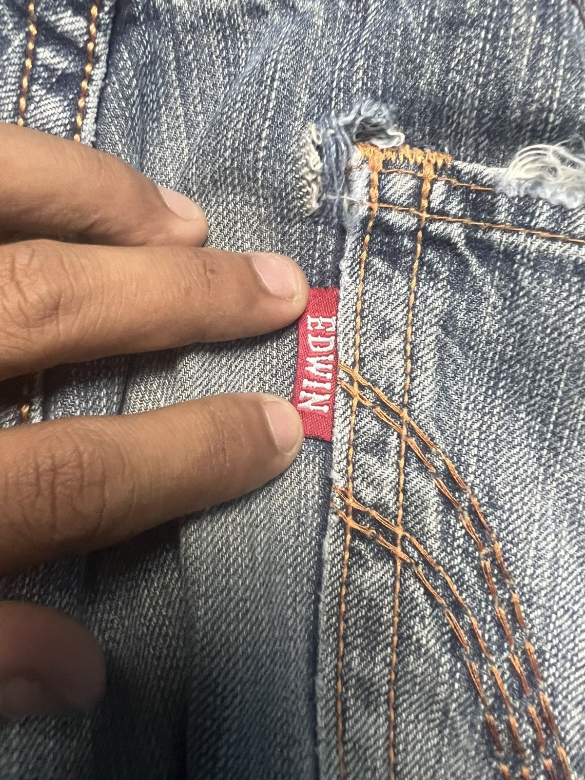 Edwin Edwin 425XV Exclusive Vtg Jeans MadeInJapan Straight Fit(43) Size US 34 / EU 50 - 15 Thumbnail