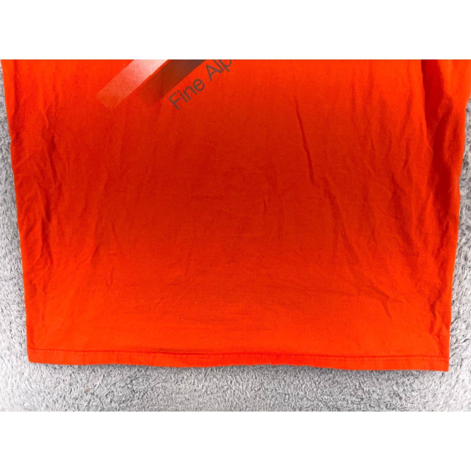 The North Face The North Face Shirt Men XL Orange Logo Cotton Short Sleeve Crew Neck Jersey All Seasons Size US XL / EU 56 / 4 - 5 Thumbnail