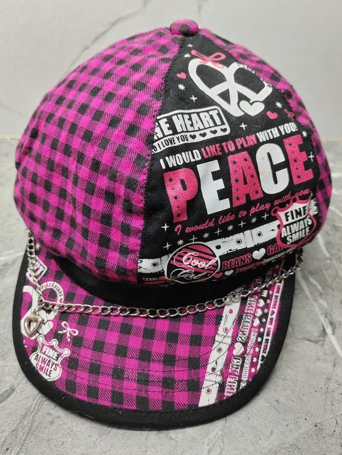 If Six Was Nine Vintage Peace Cap Hat Size ONE SIZE - 1 Thumbnail