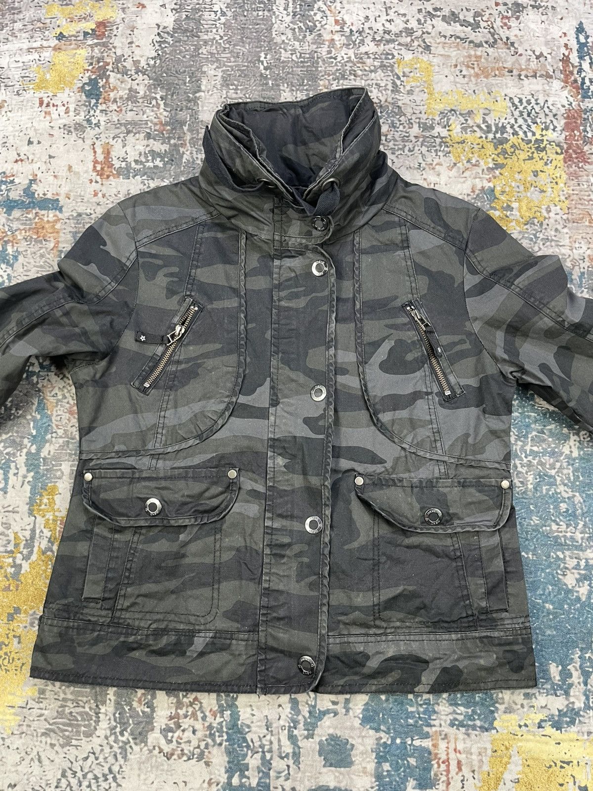 NEXT Archive🔥Next Apocalypse Camouflage Bono Short Jacket Size XL / US 12-14 / IT 48-50 - 4 Thumbnail