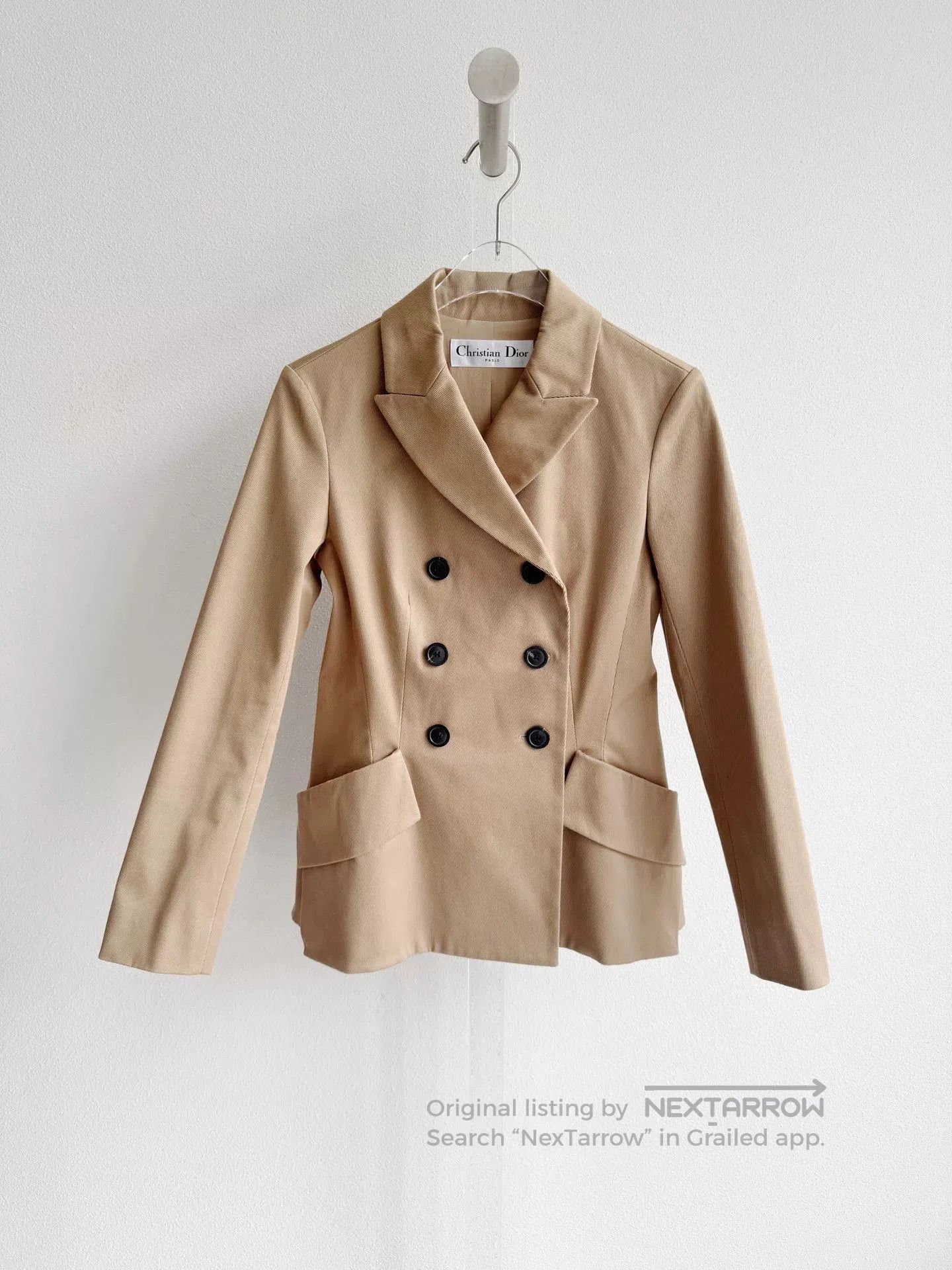 Dior Dior Double-Breasted Tailored Blazer. Size XS / US 0-2 / IT 36-38 - 2 Thumbnail