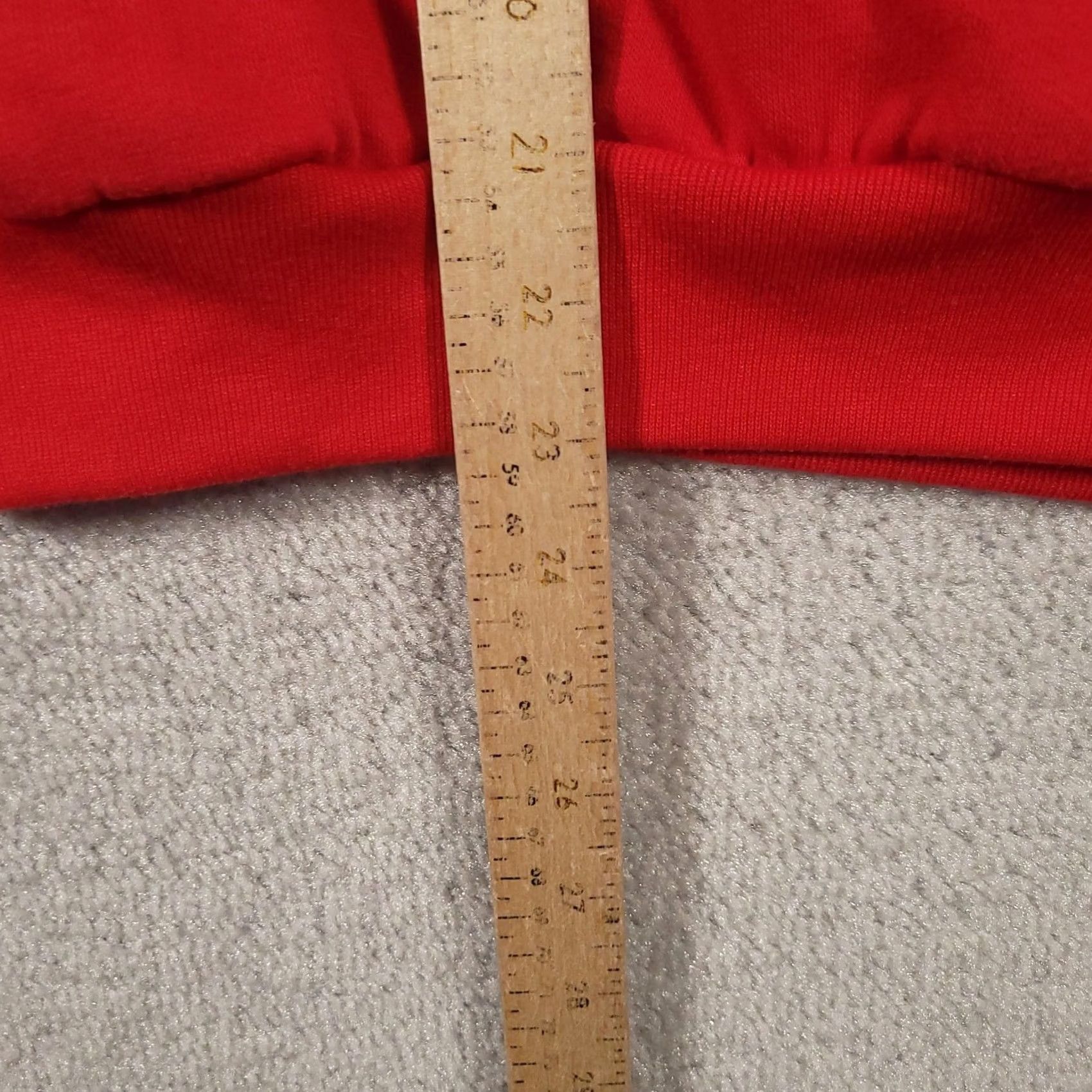 Vintage Nutcracker Sweatshirt Womens L Red Embroidered Christmas Bear Crewneck Pullover Christmas Holiday Winter Cozy Fleece Size L / US 10 / IT 46 - 7 Thumbnail