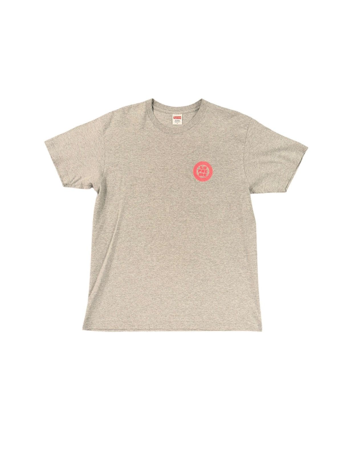 Supreme Disrupt Pink Logo Tee Size US XL / EU 56 / 4 - 1 Thumbnail