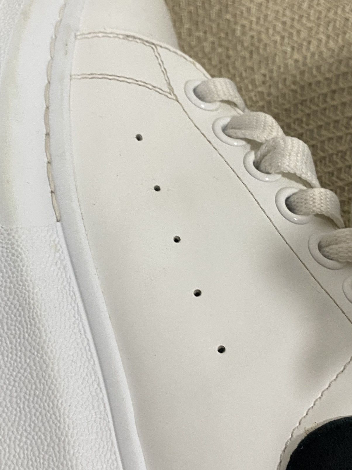 Alexander McQueen Alexander McQueen Oversized White Sneakers Size: 36 Size US 6 / IT 36 - 3 Thumbnail