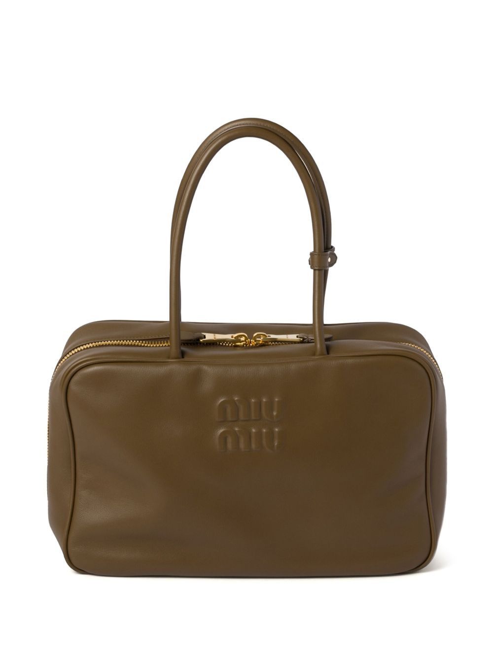 Miu Miu BEAU LEATHER HANDBAG Size ONE SIZE - 1 Thumbnail