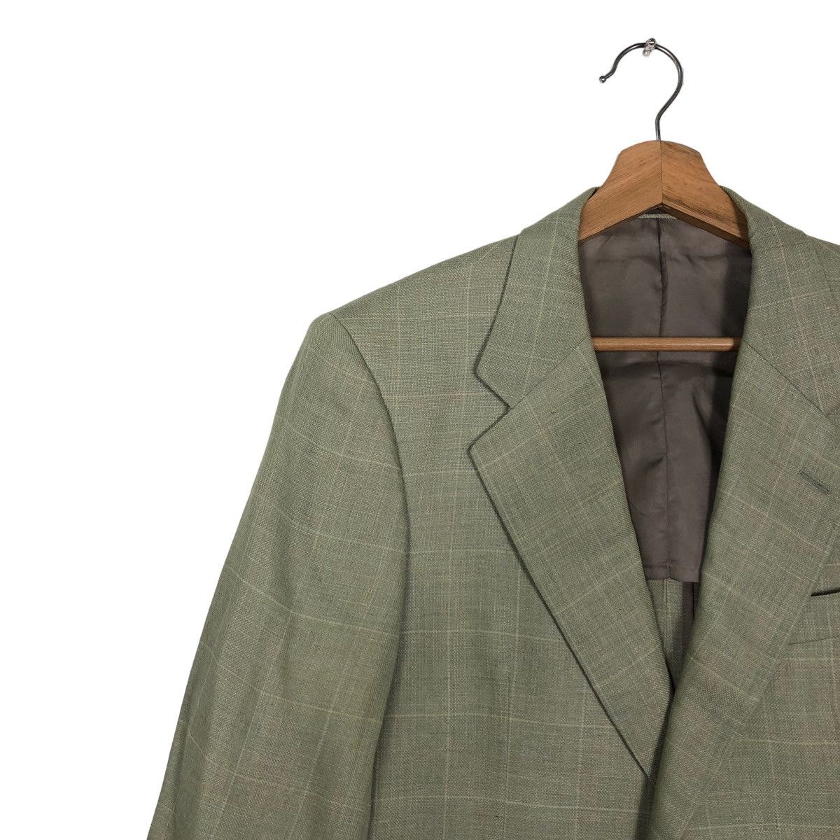 Burberry 🔥 Double Breast Coats Jacket Burberry Nova Check Tartan Size US M / EU 48-50 / 2 - 7 Thumbnail