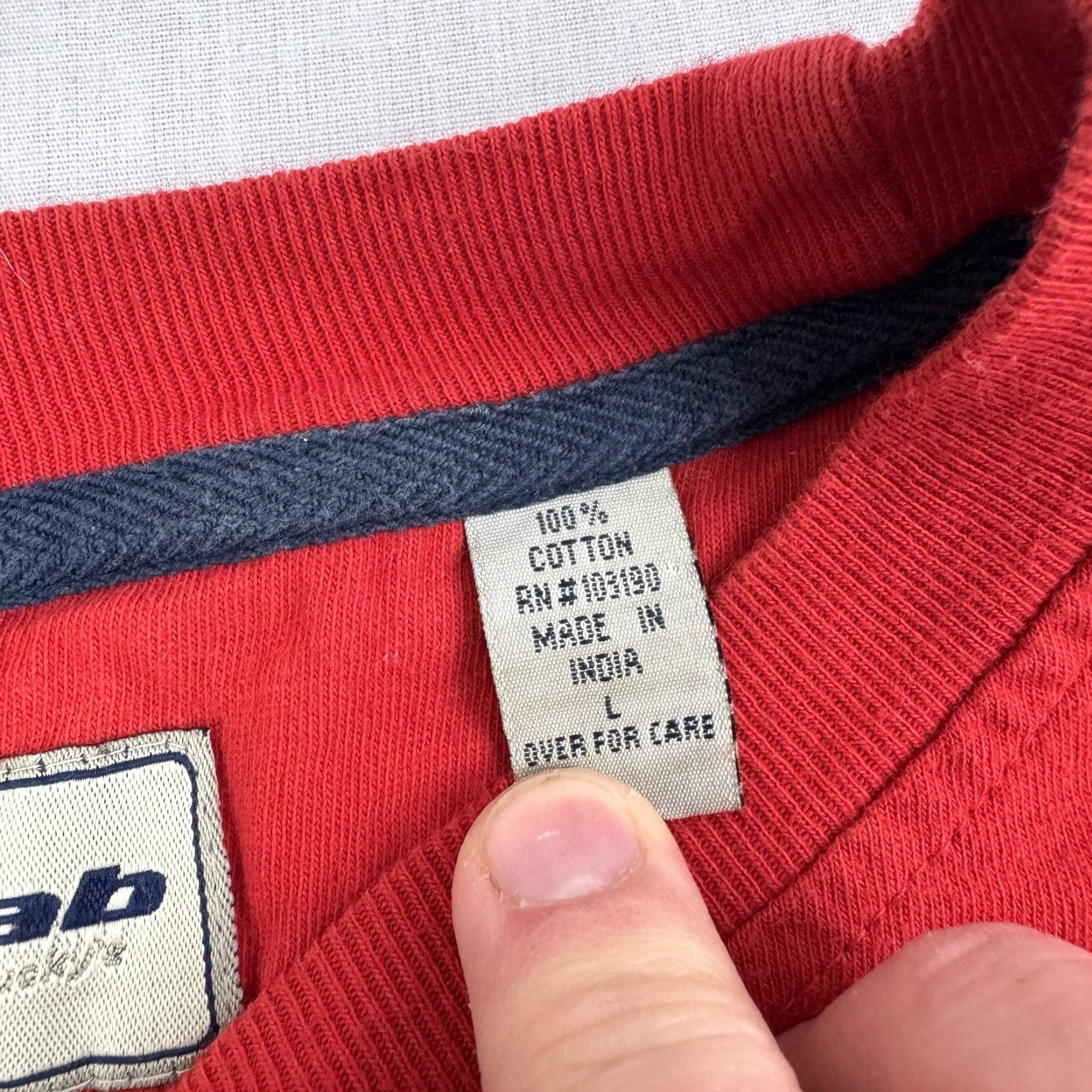 Vintage VINTAGE Doctor Lucky Shirt Adult Large Red T-Shirt 90s Grunge Skater Punk Mens Size US L / EU 52-54 / 3 - 5 Thumbnail