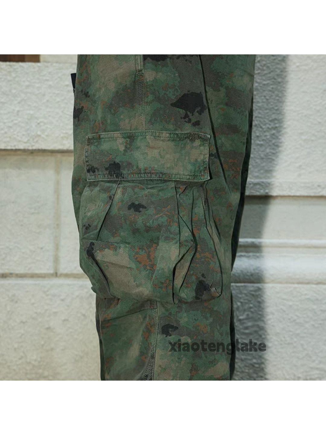 Vintage xtl utility military loose hiphop baggy camo cargo pants Size US 38 / EU 54 - 7 Thumbnail