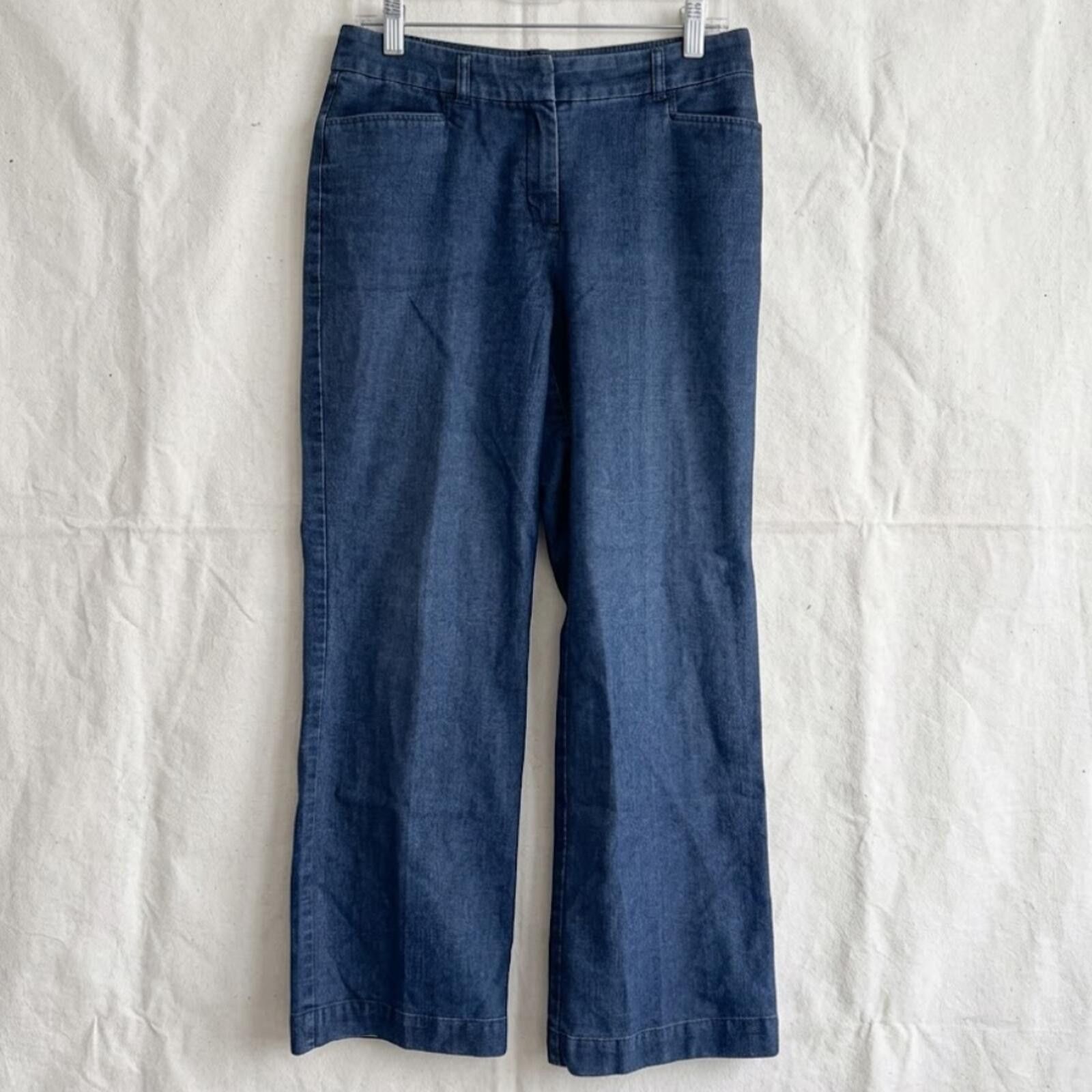 Other Geoffrey Beene Sport Blue Solid Jeans Womens 8 Medium Size 30" / US 8 / IT 44 - 1 Thumbnail