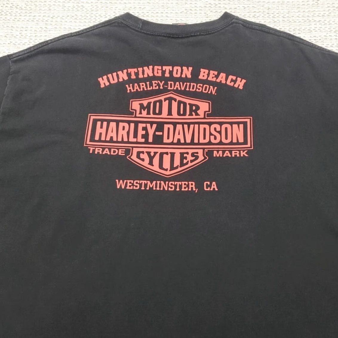 Harley Davidson Harley-Davidson T Shirt Mens 3XL Black Crew Neck Short Sleeve Graphic Print Logo Meme? (no) Size US XXL / EU 58 / 5 - 3 Thumbnail
