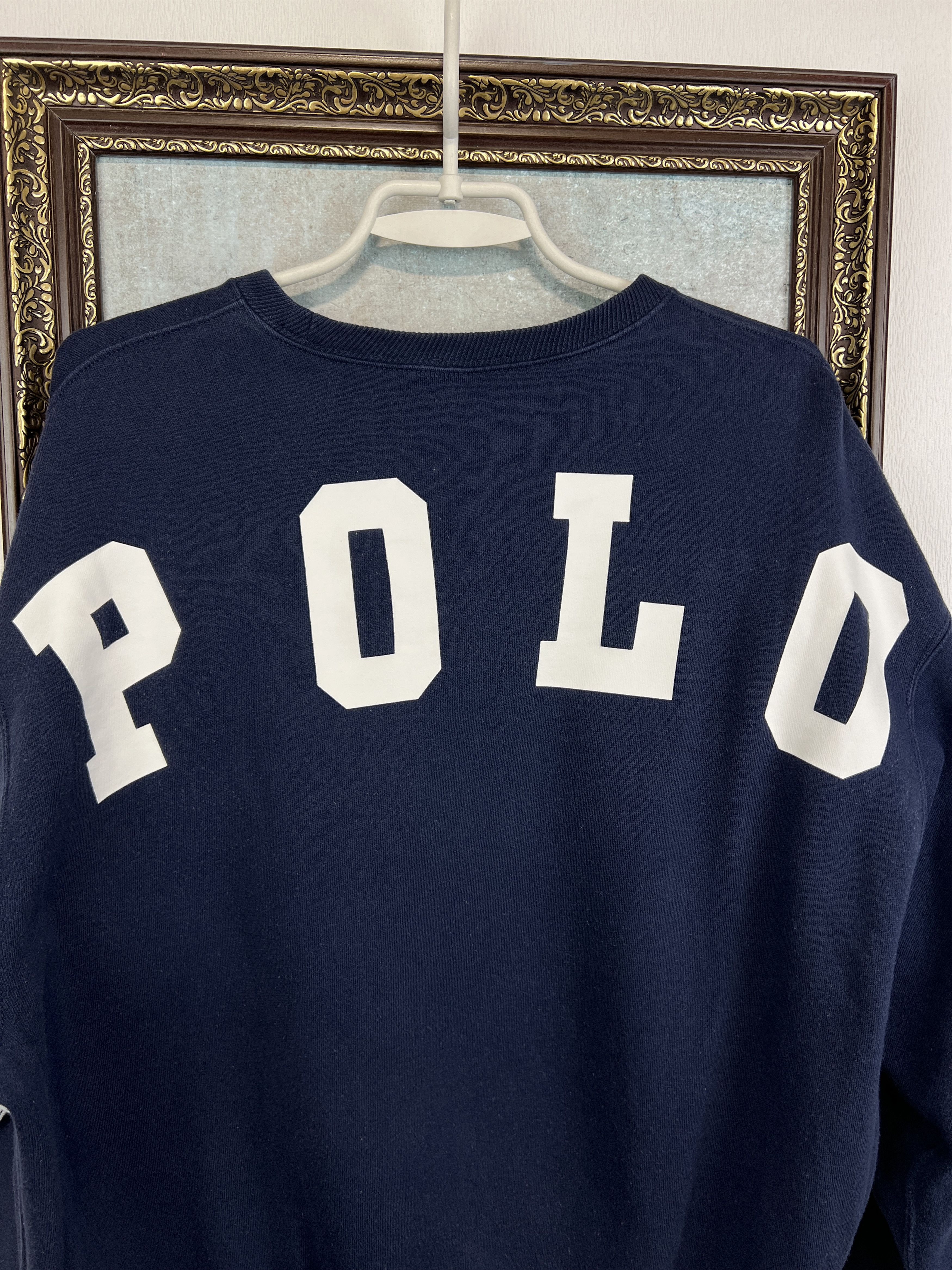 Polo Ralph Lauren Polo Ralph Lauren Big Print Crewneck Size Medium Sweater Size S / US 4 / IT 40 - 9 Thumbnail