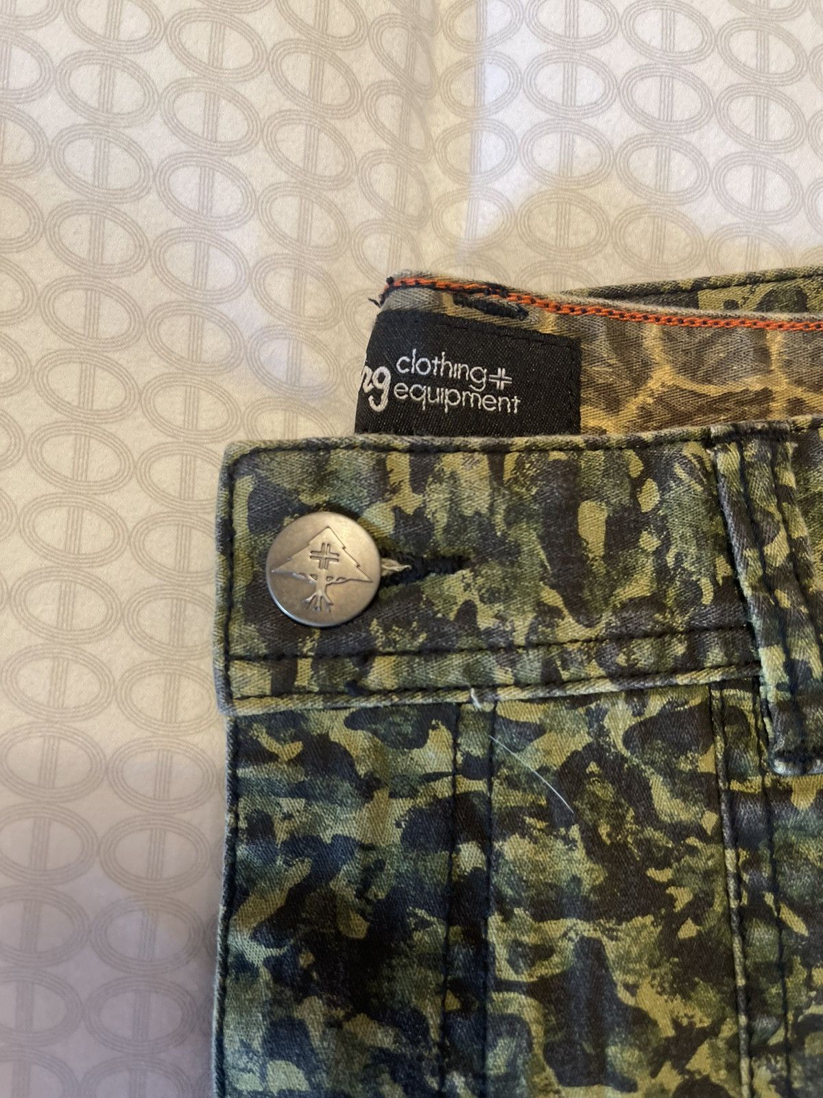 LRG LRG vintage GREEN CAMO GIRAFFE pants Size 34. RARE Size US 34 / EU 50 - 8 Thumbnail