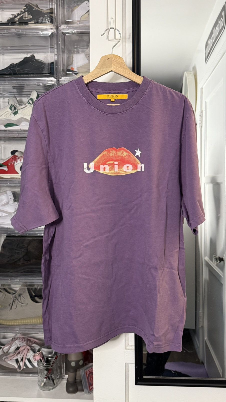 Union LA Union LA Lips Tee Purple Size US XL / EU 56 / 4 - 1 Thumbnail