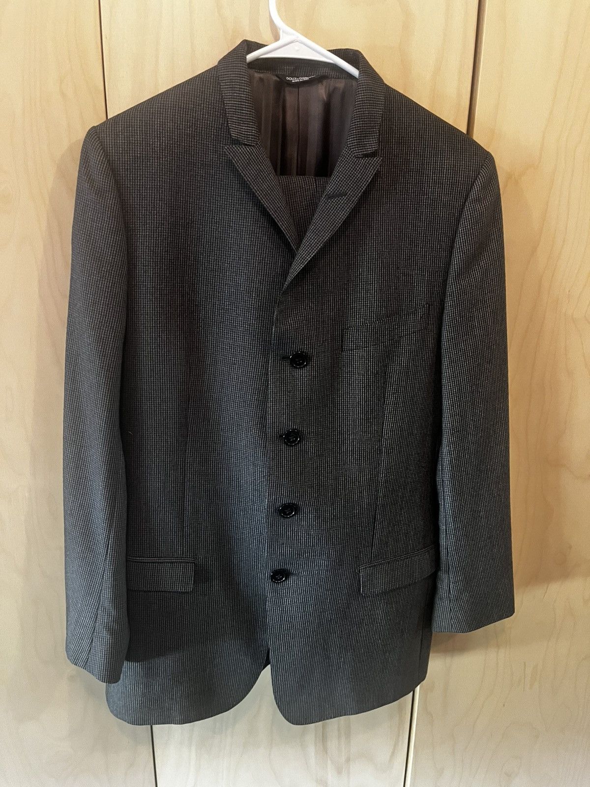 Dolce & Gabbana Dolce & Gabbana Tailoring Setup Size 48R - 1 Thumbnail