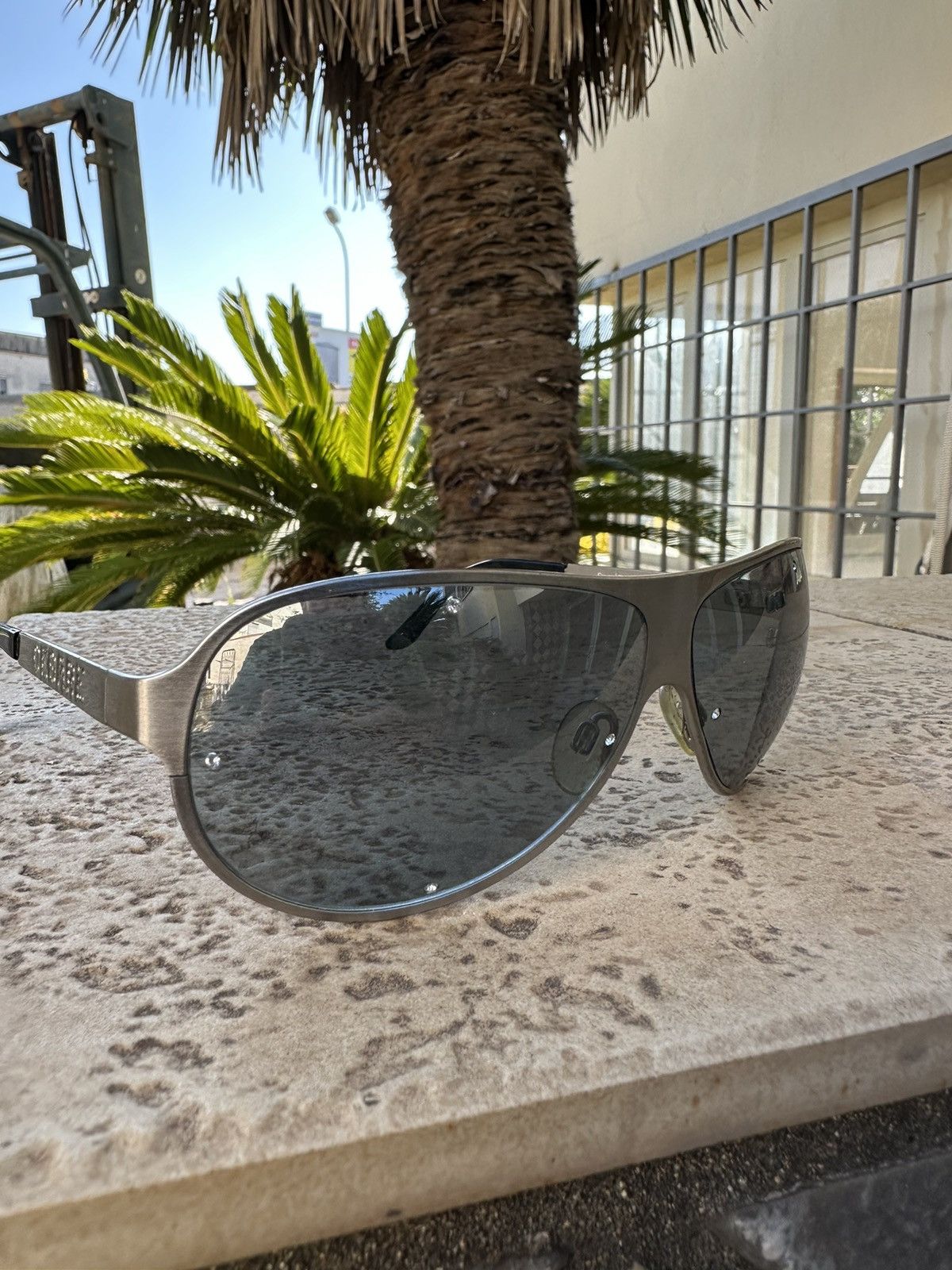 Paciotti Cesare Paciotti Sunglasses Silver mod. St.Moritz/2 col.4 Size ONE SIZE - 2 Thumbnail